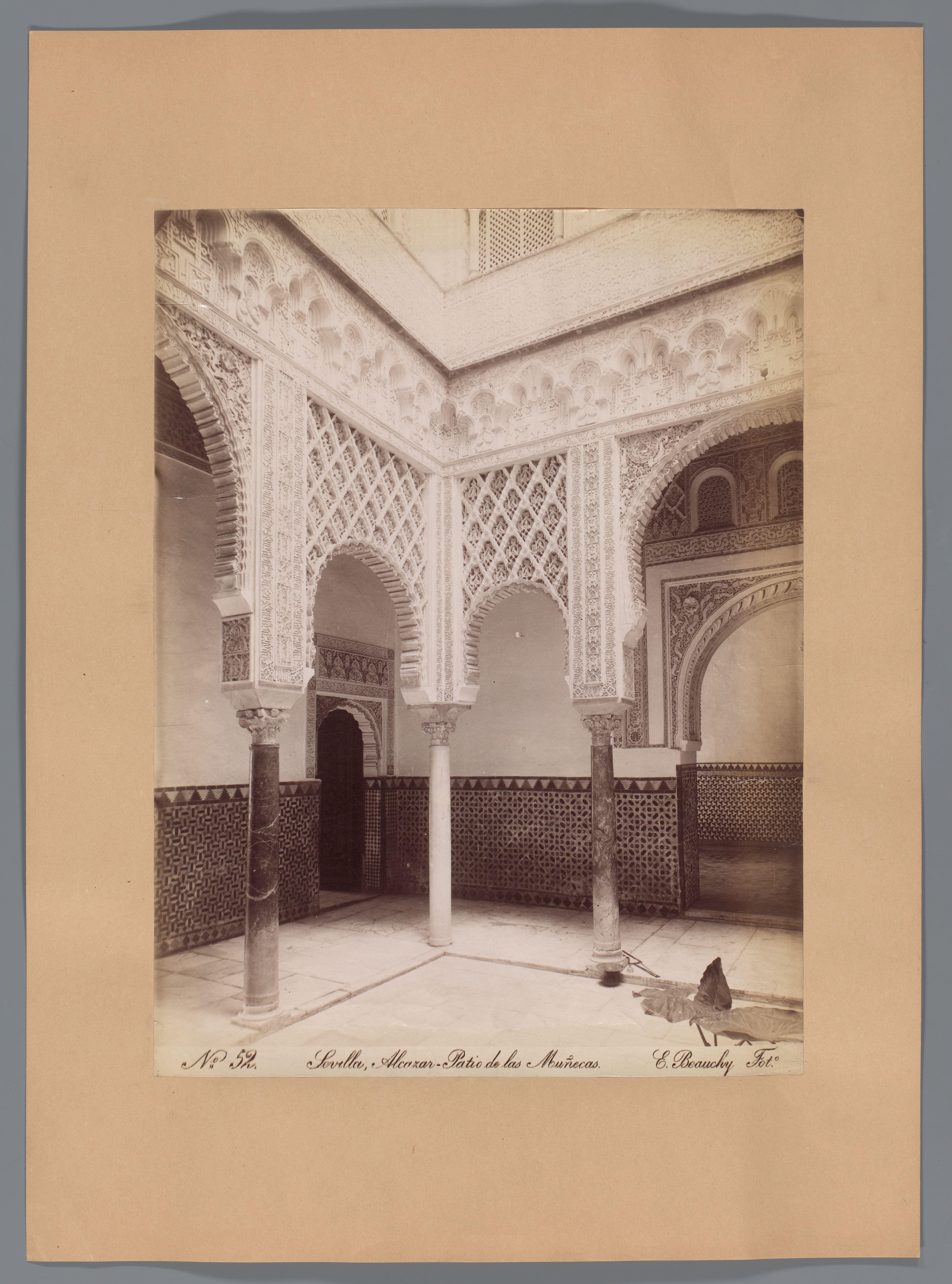 Binnenplaats van het Alcazar te Sevilla
