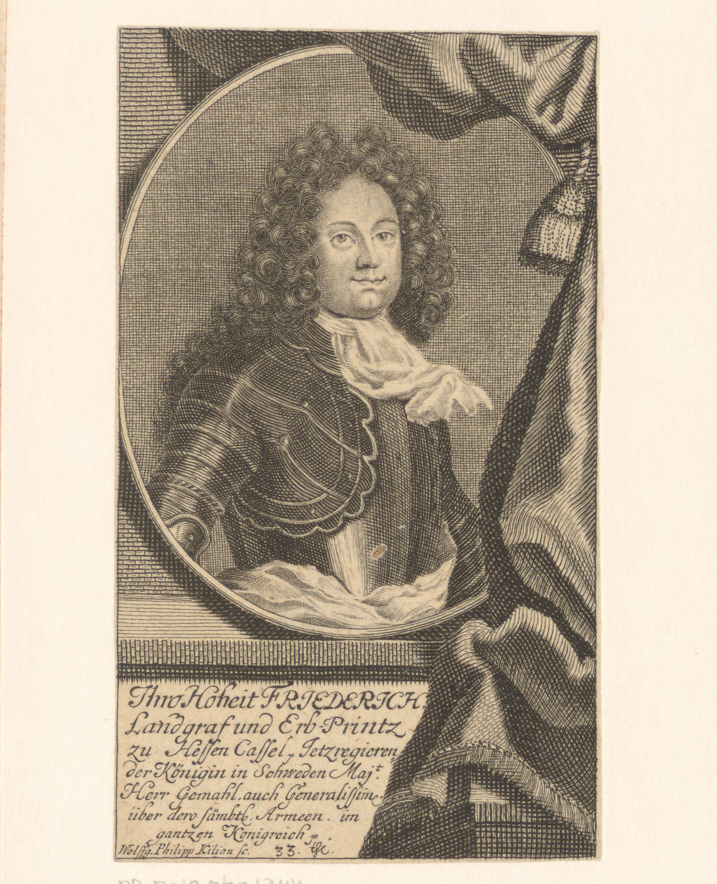 Portret van Friedrich I