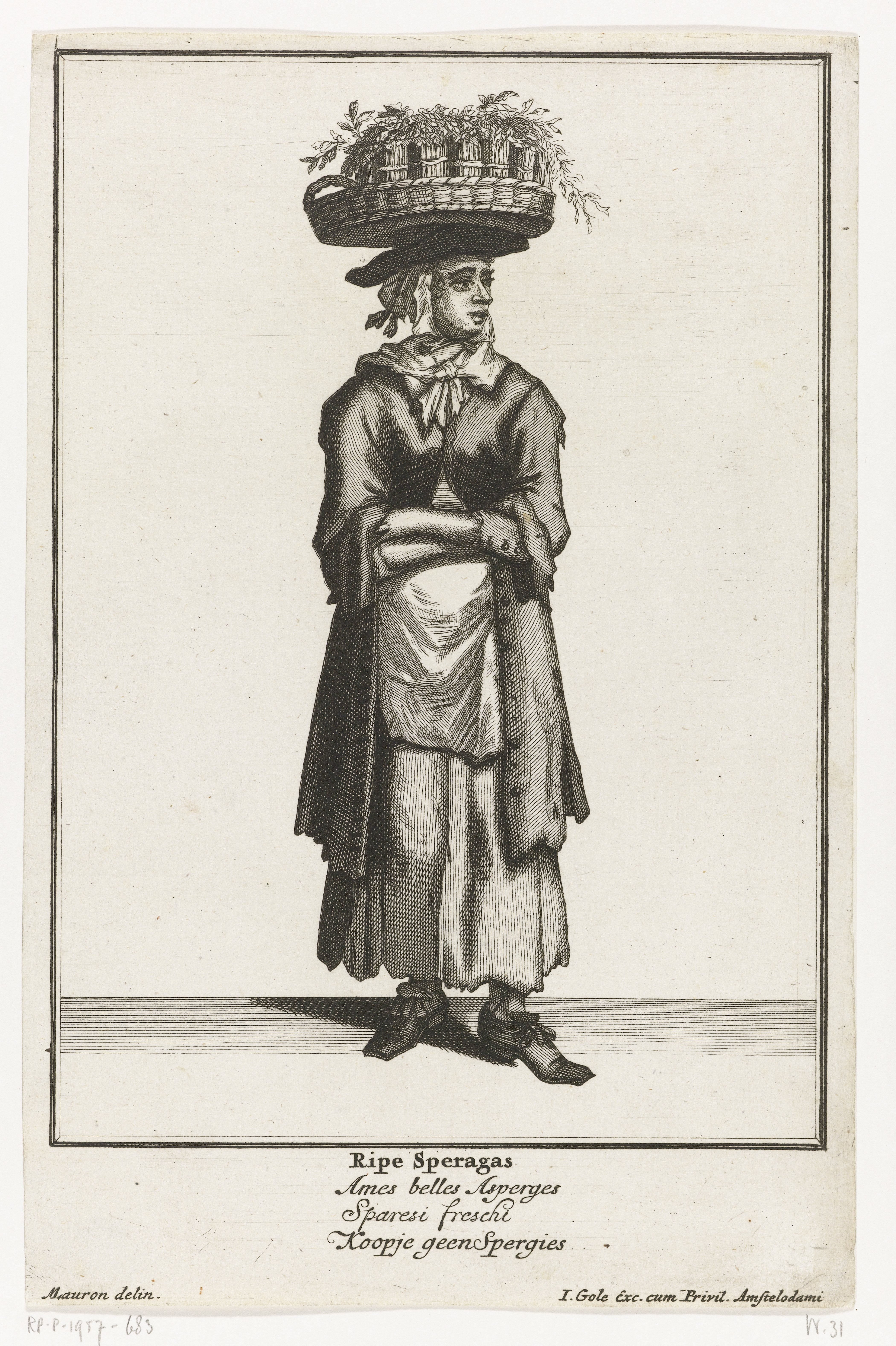 Aspergeverkoopster