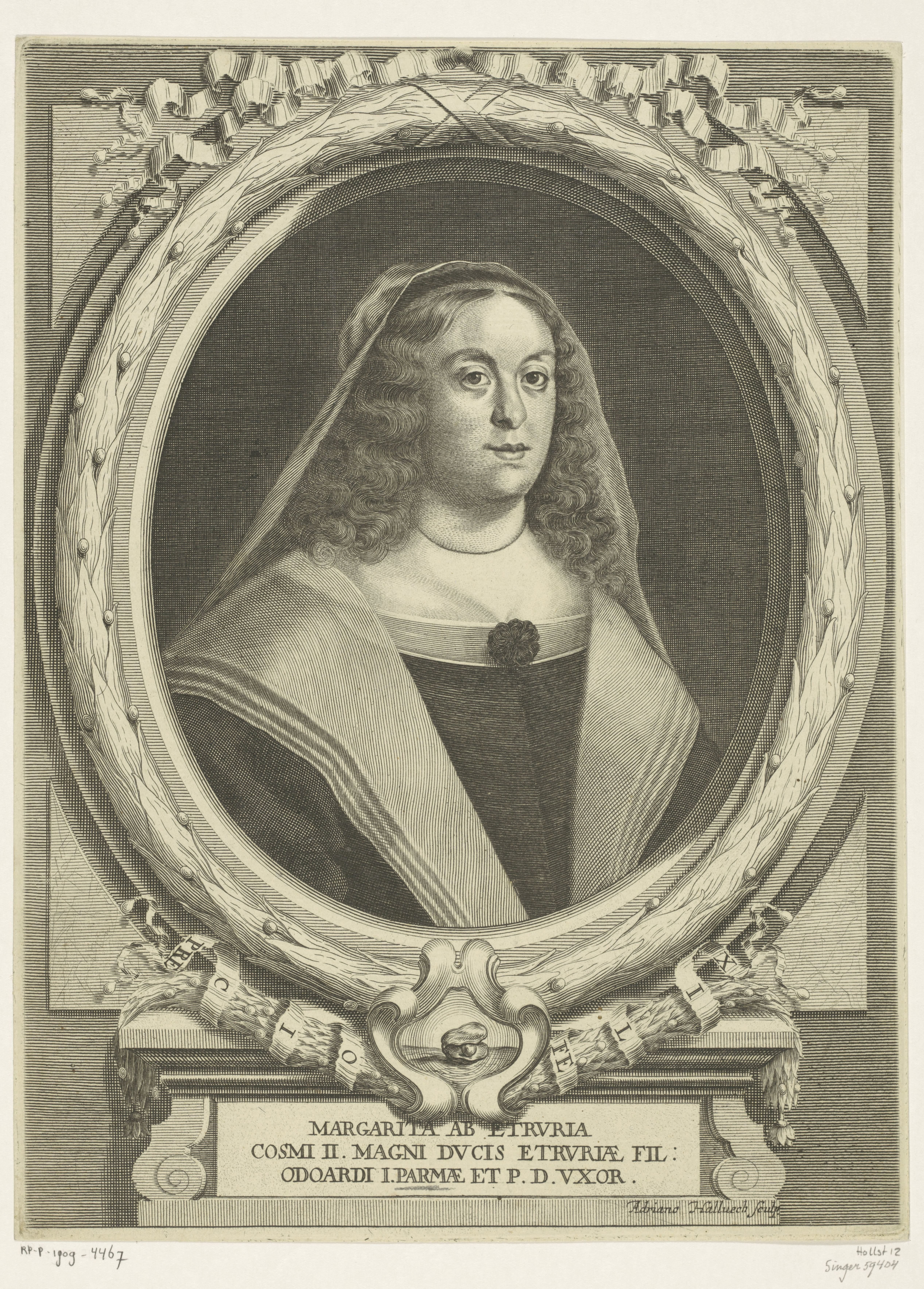Portret van Margaretha van Parma
