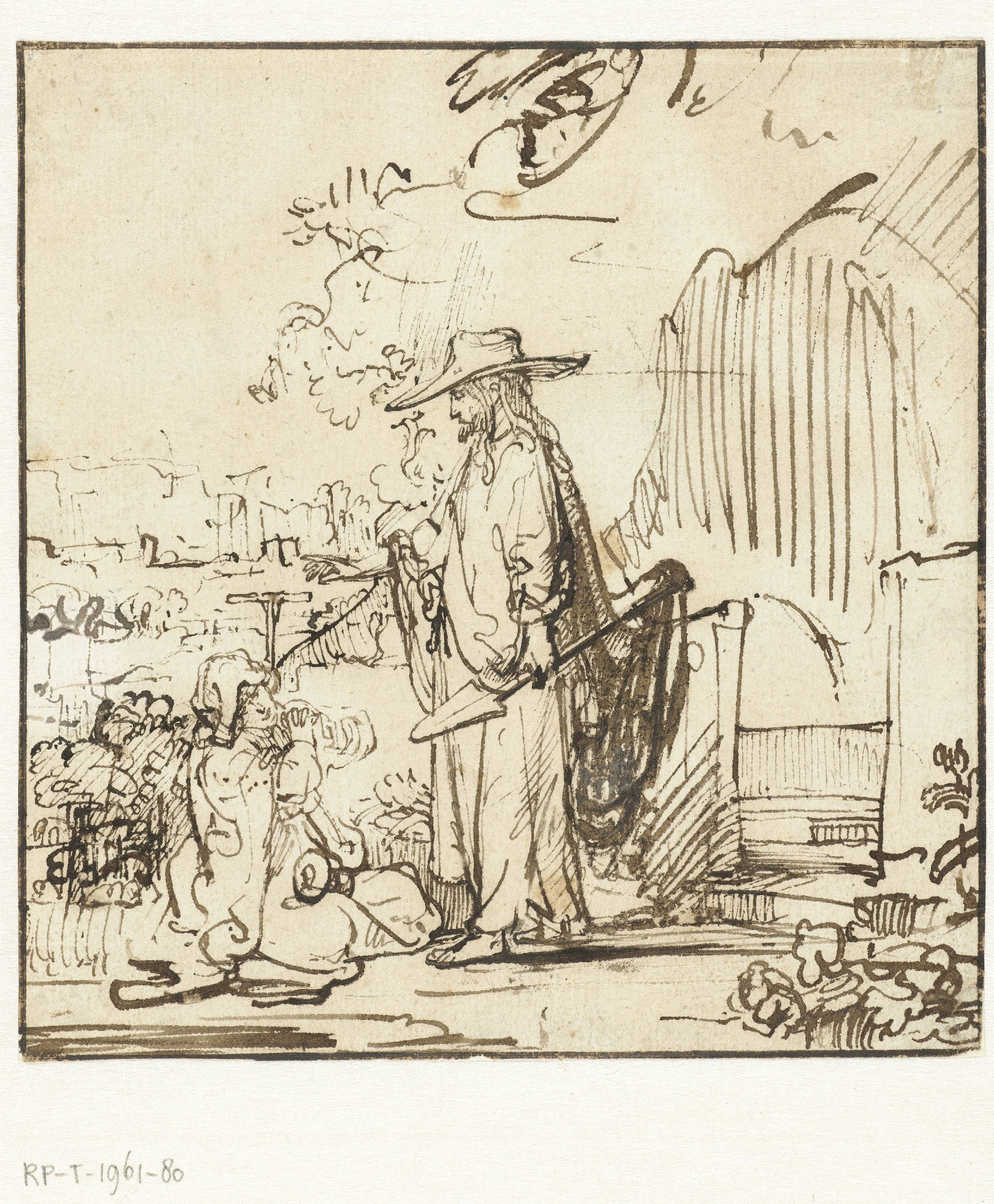 Christ Appearing to Mary Magdalene as a Gardener (Noli me tangere)