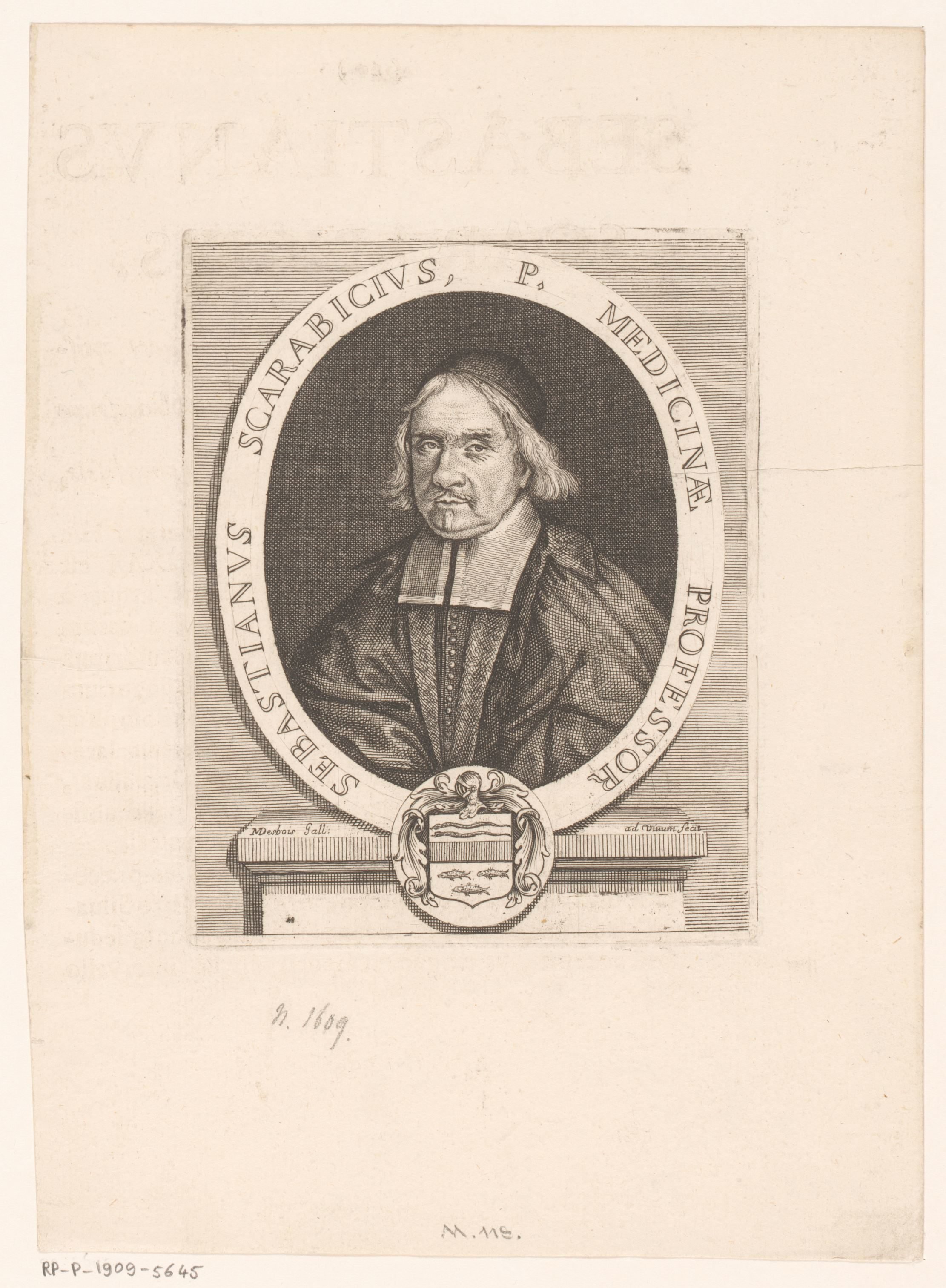Portret van Sebastiano Scarabici