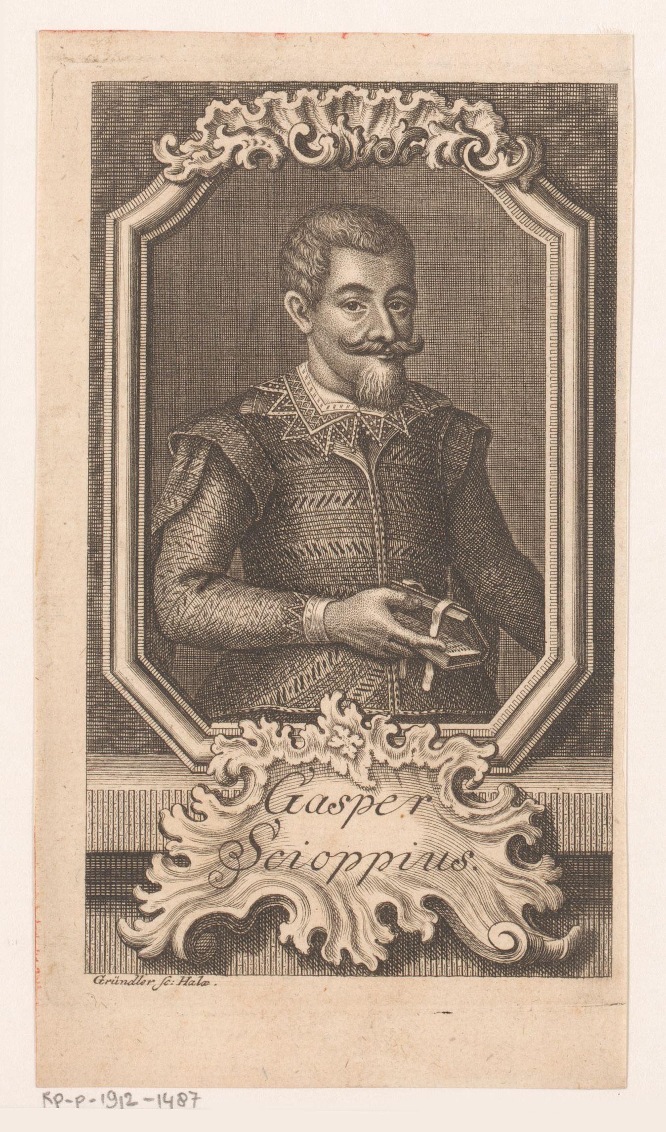 Portret van Kaspar Schoppe
