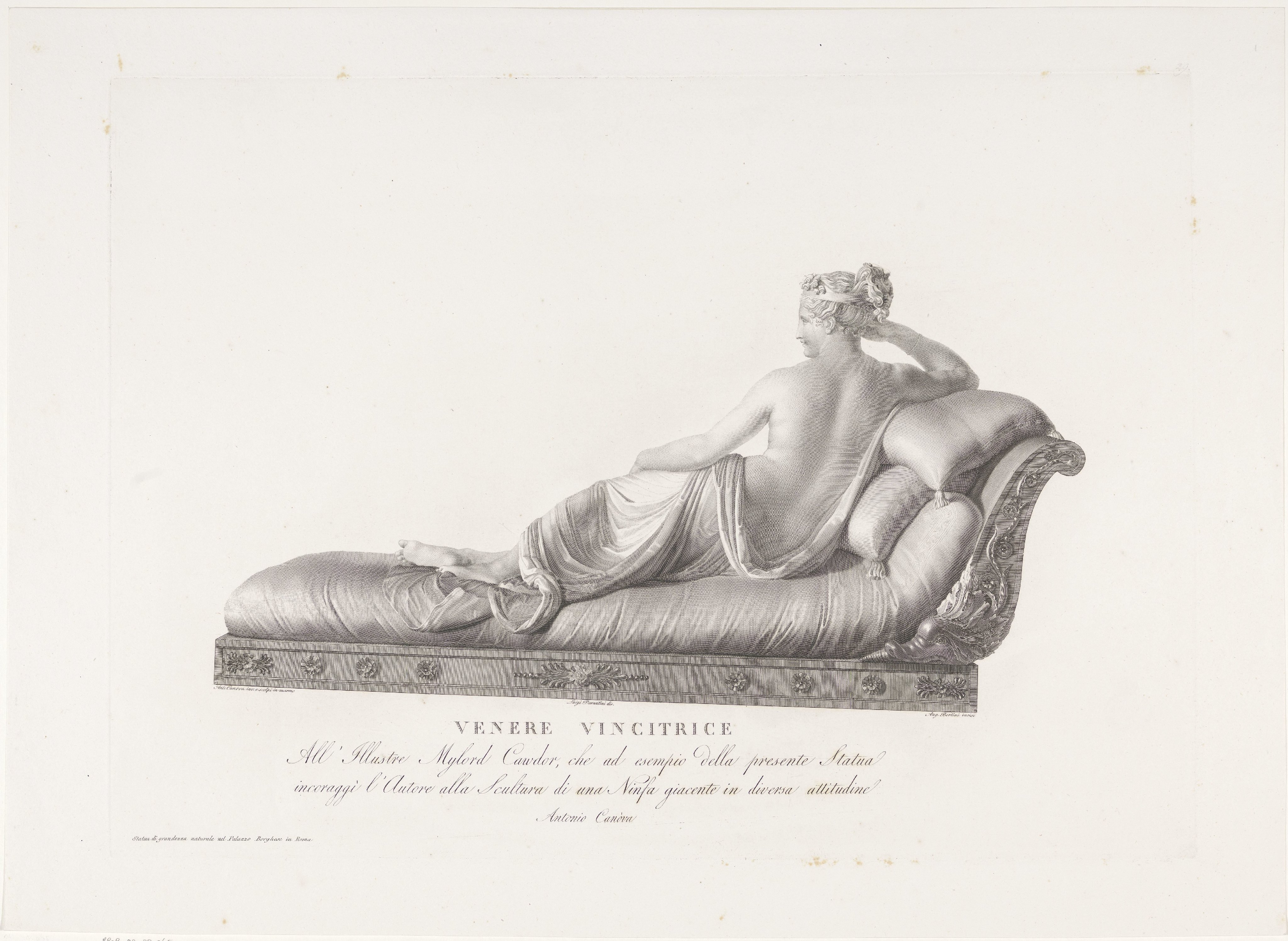 Pauline Borghese Bonaparte als Venus Victrix