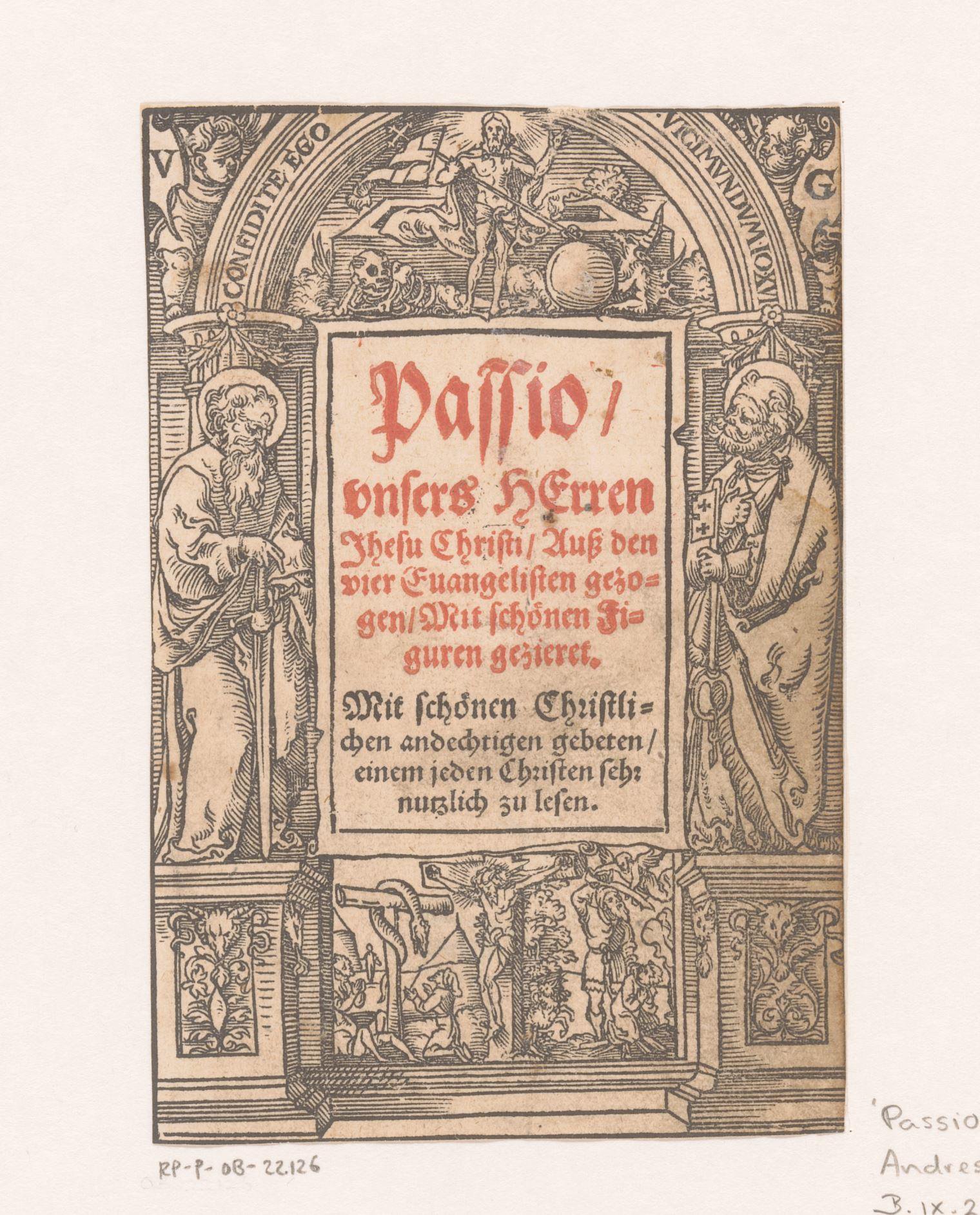 Bijbelse scènes en de heiligen Petrus en Paulus