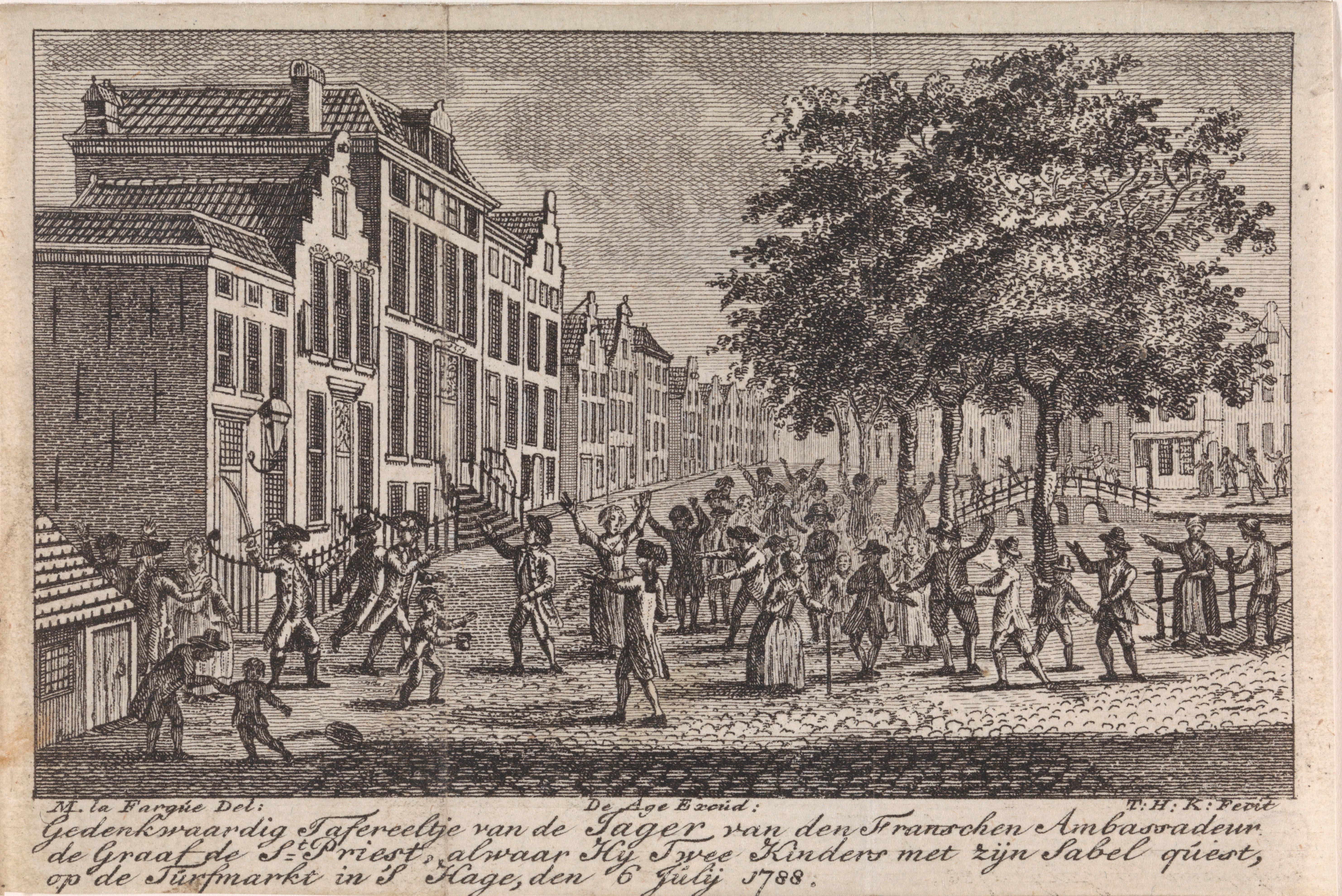 Incident in Den Haag, 6 juli 1788