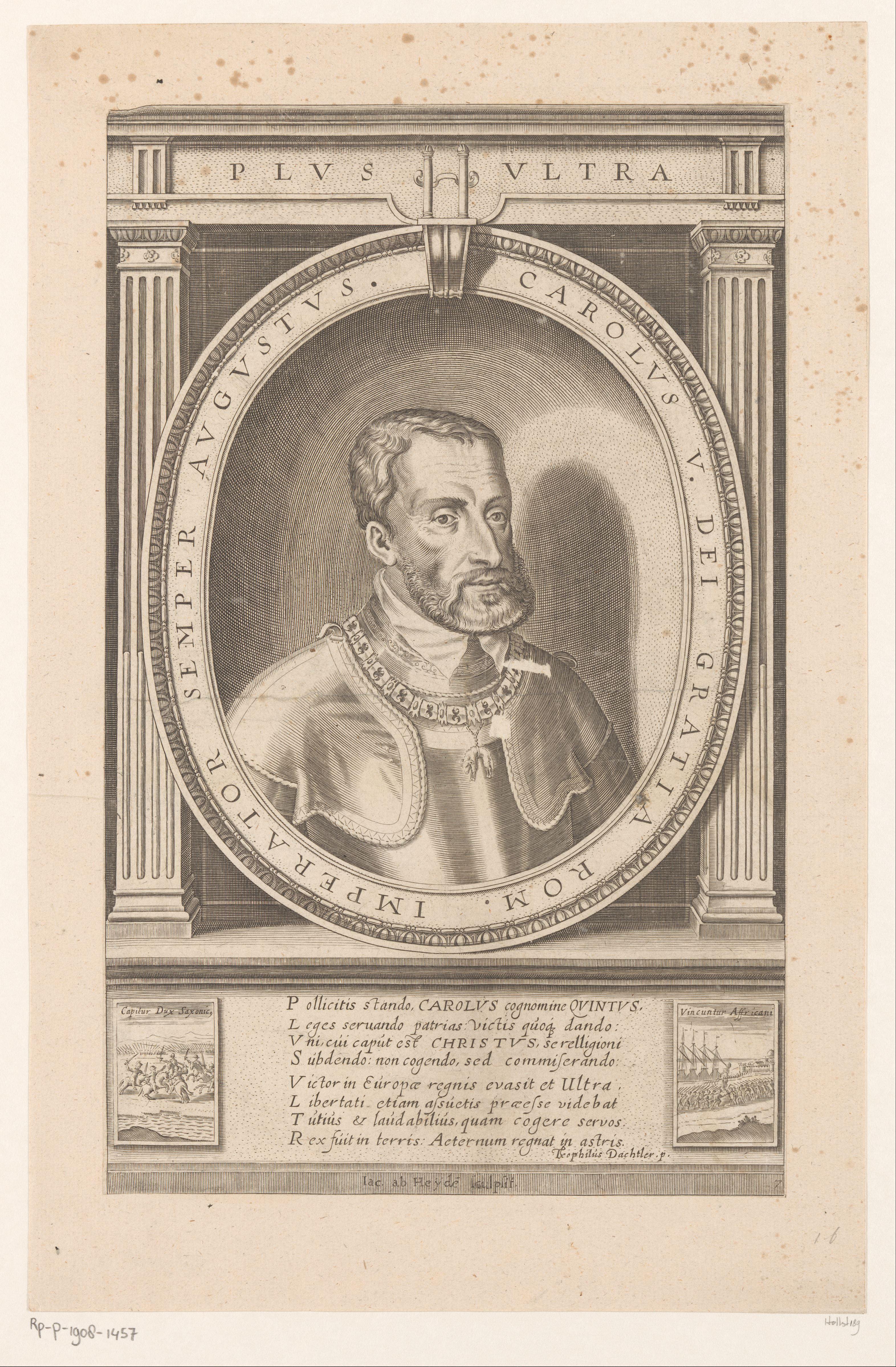 Portret van keizer Karel V