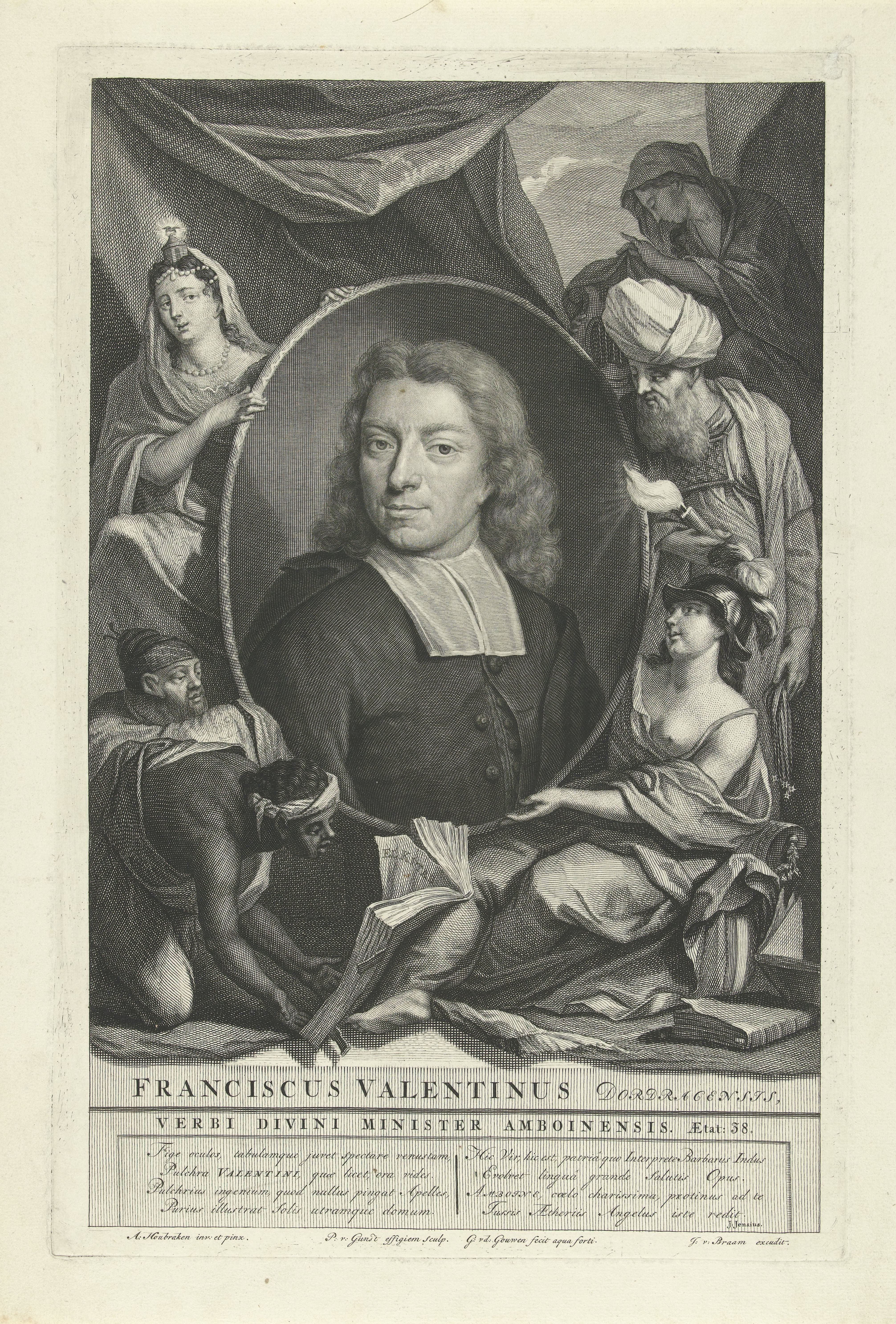 Portret van François Valentijn