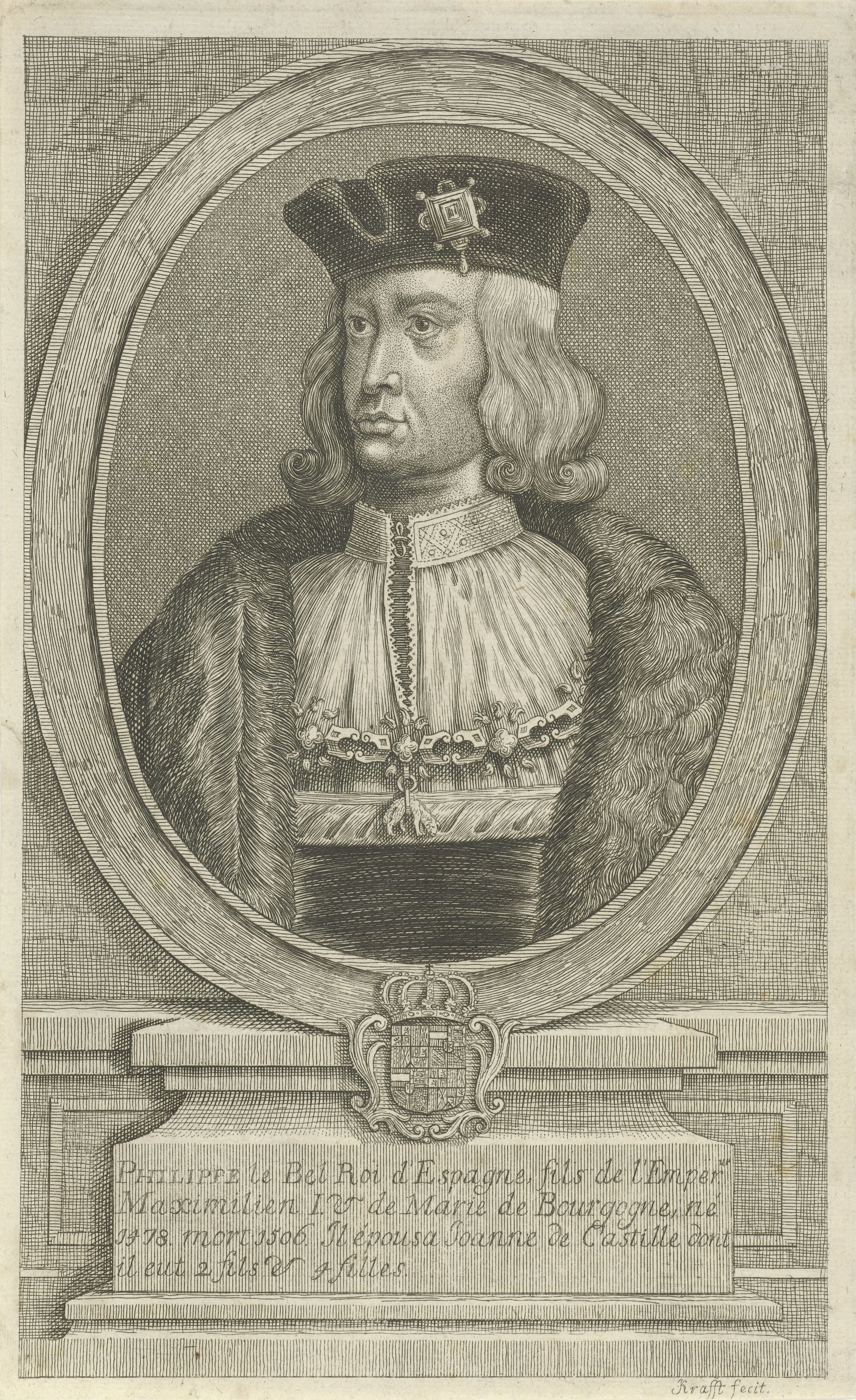 Portret van Philips de Schone