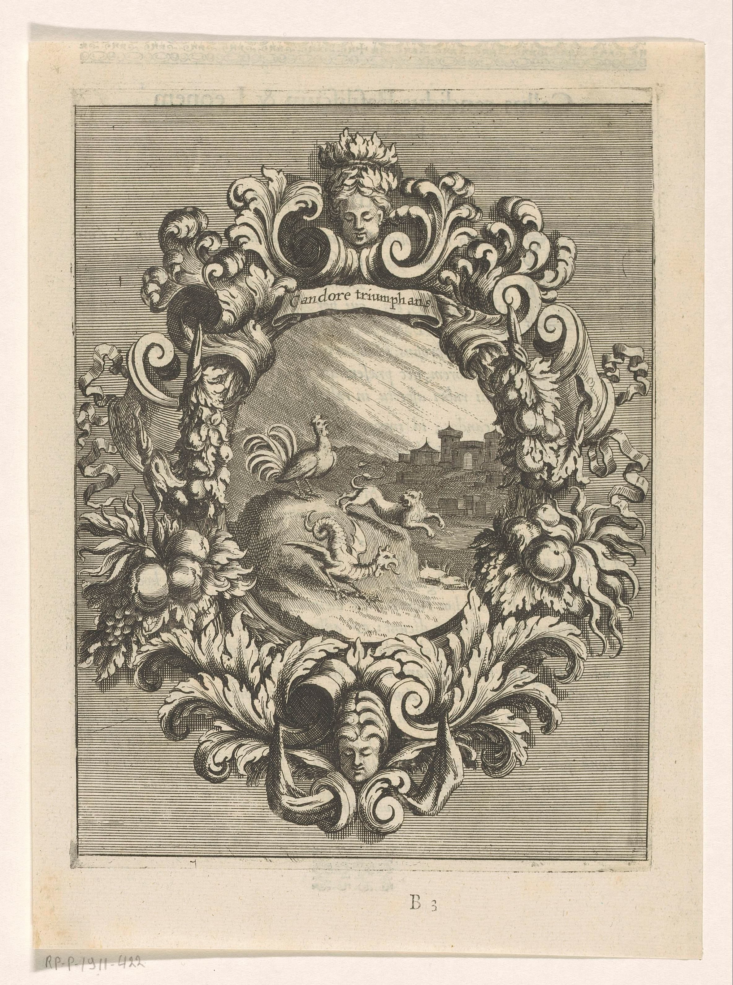 Haan, leeuw en basilisk