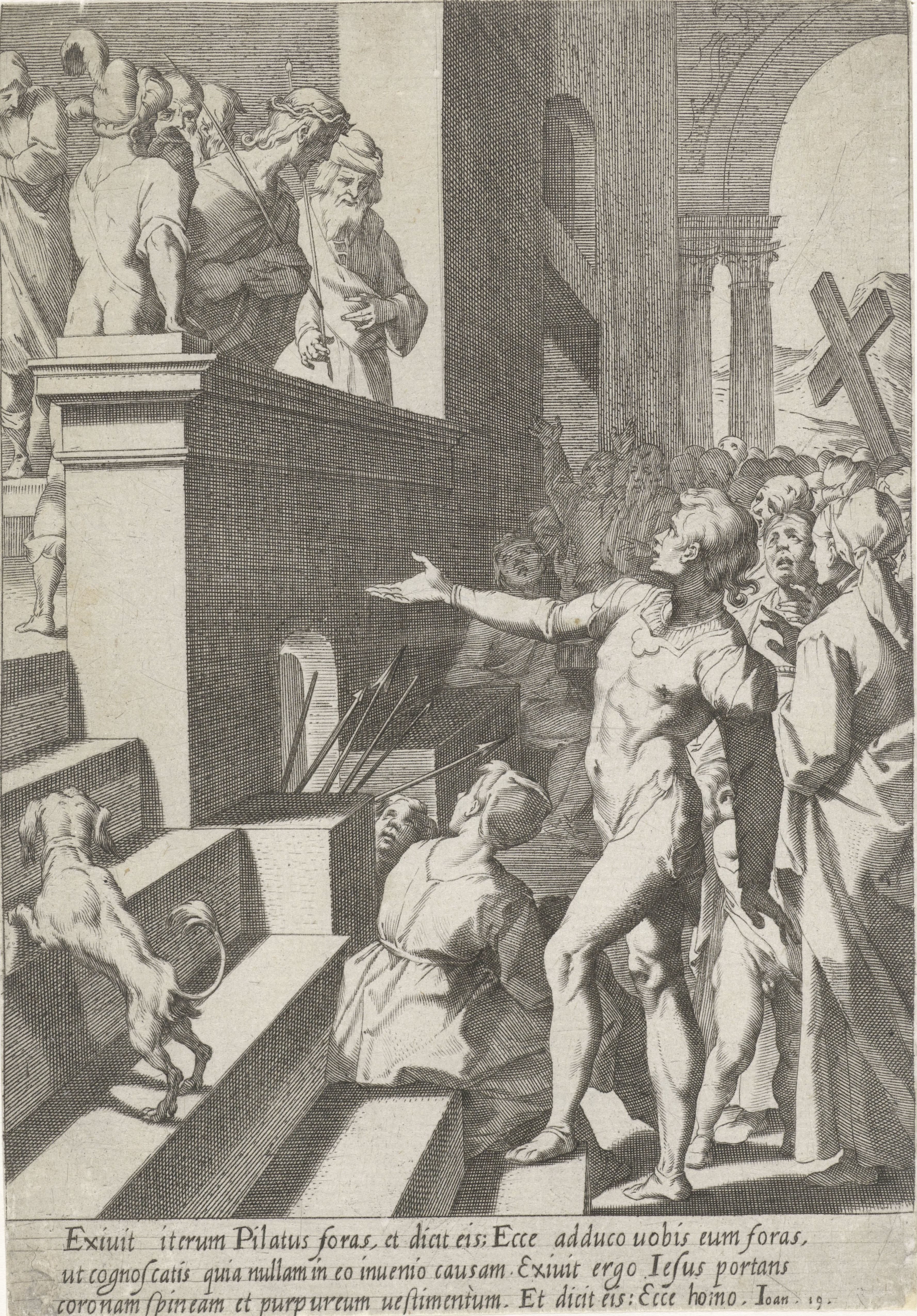 Christus aan het volk getoond
