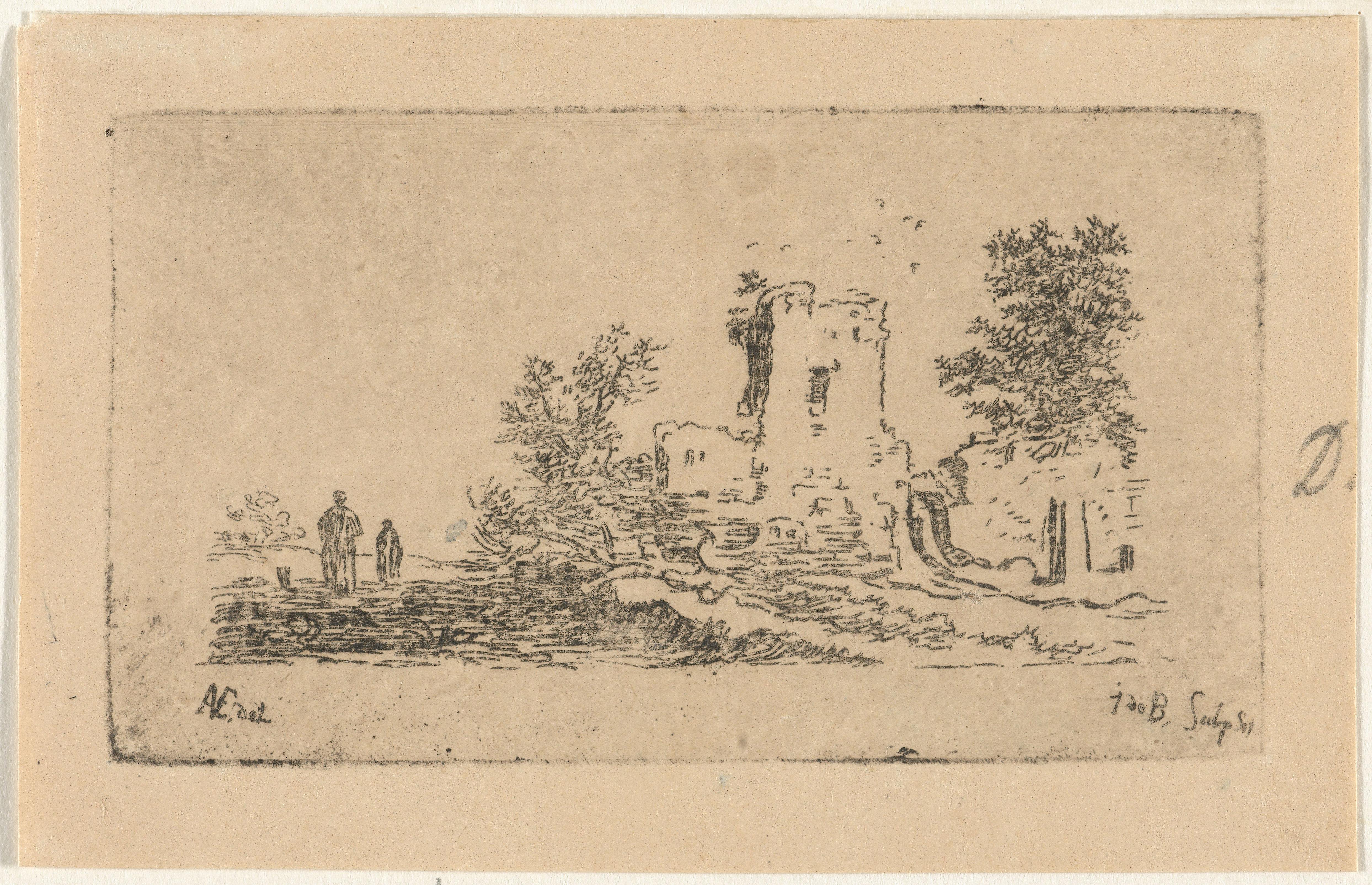 Ruïne van een gebouw