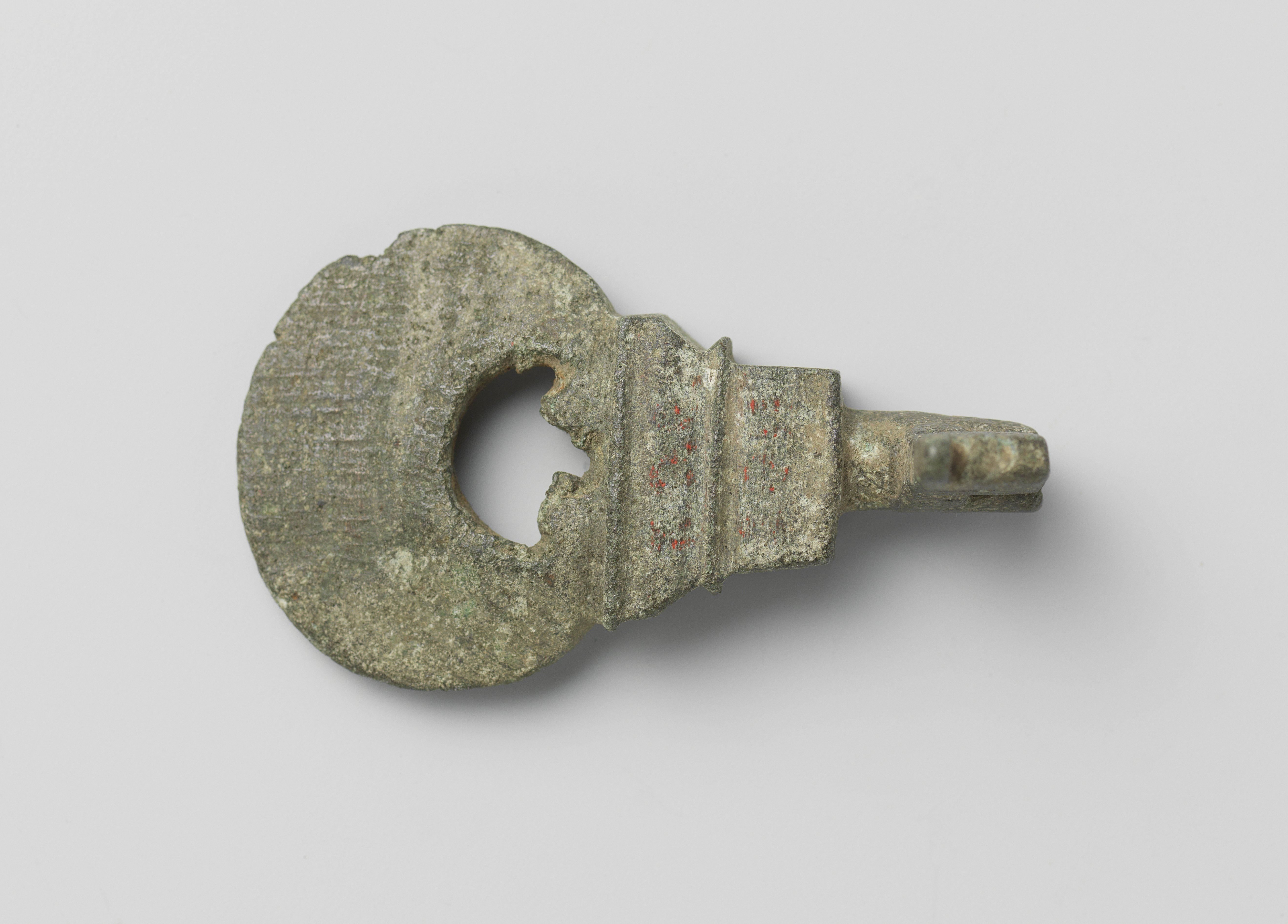 Key with barrel shank