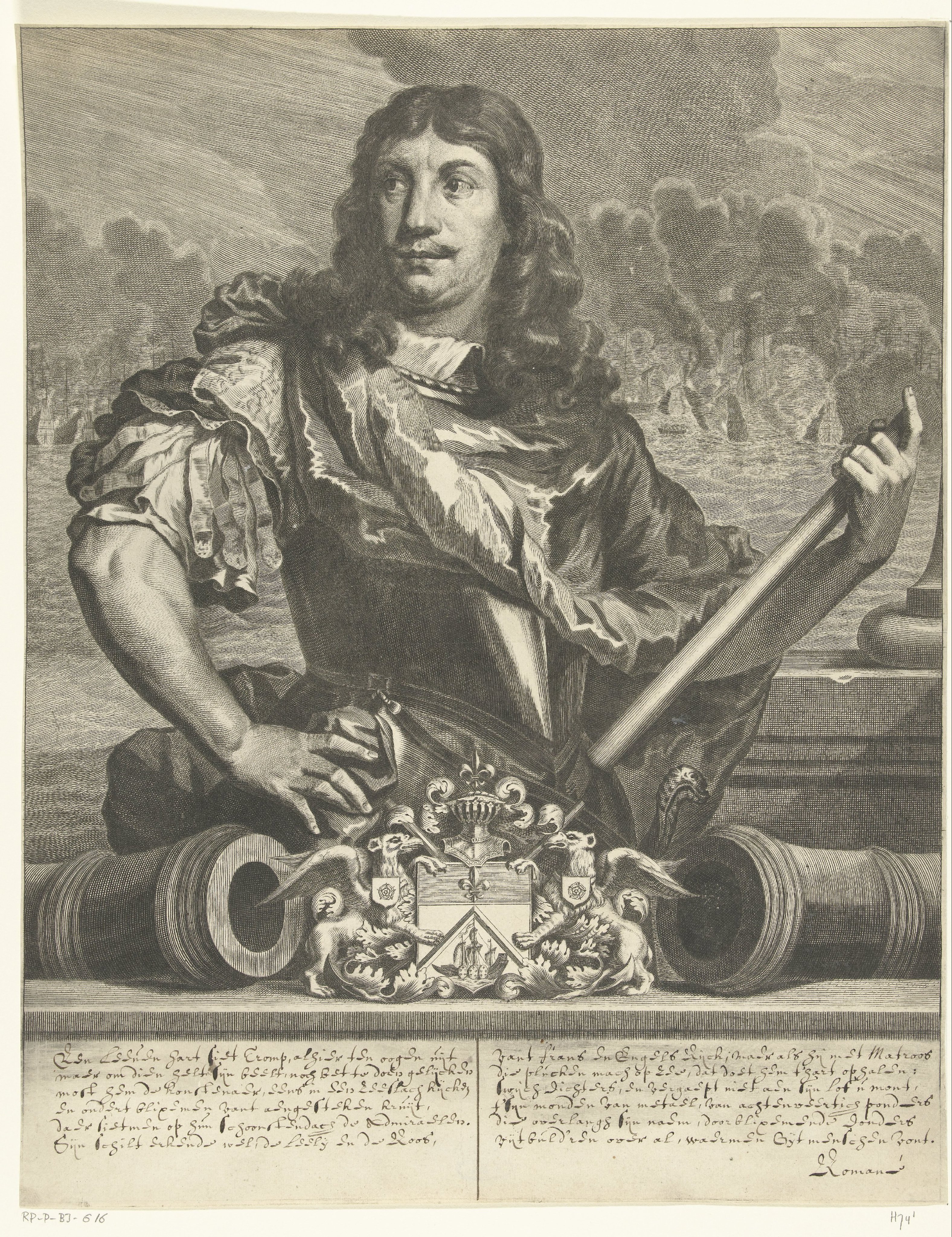 Portret van admiraal Cornelis Tromp