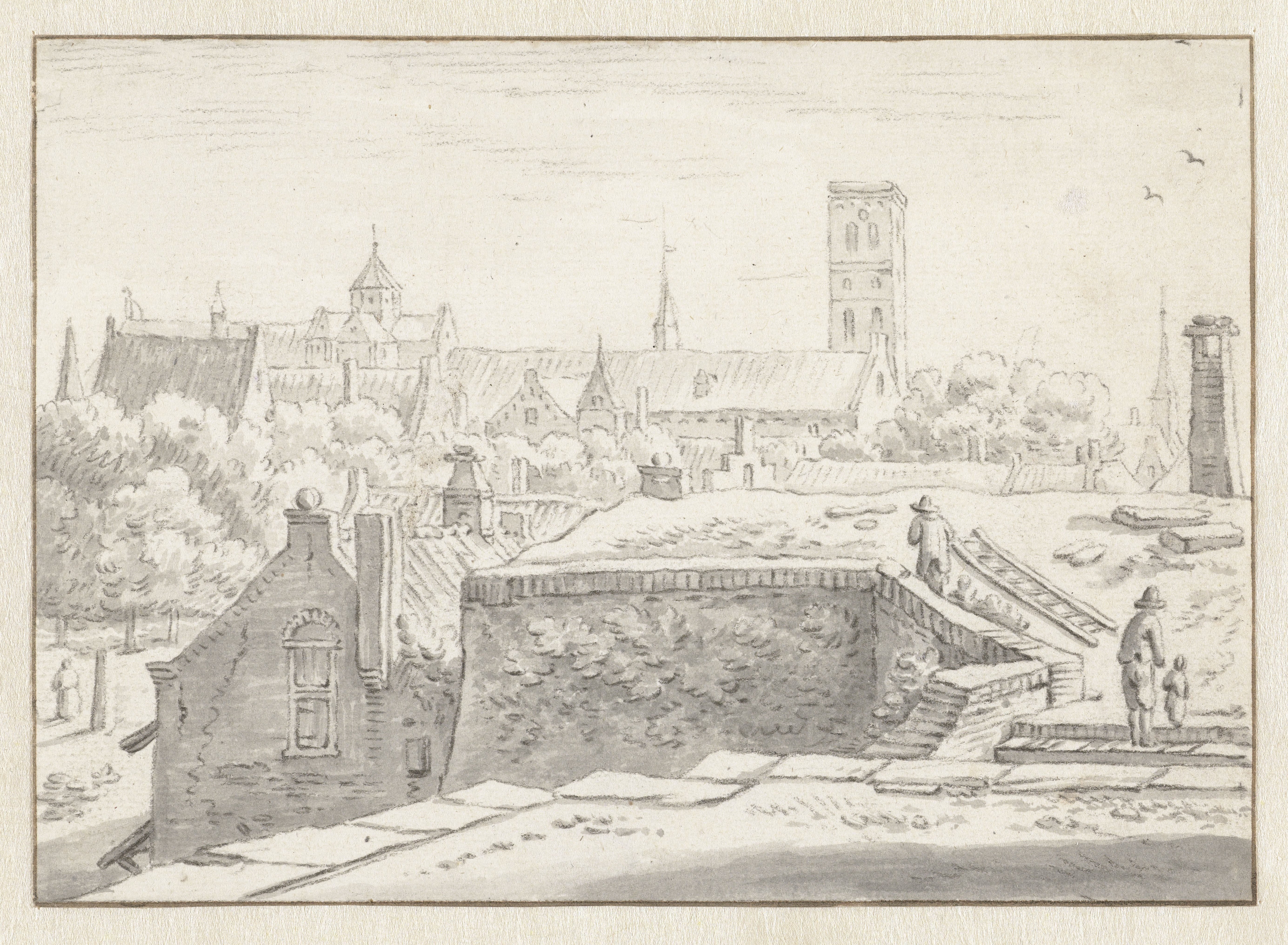 Gezicht op de Mariakerk