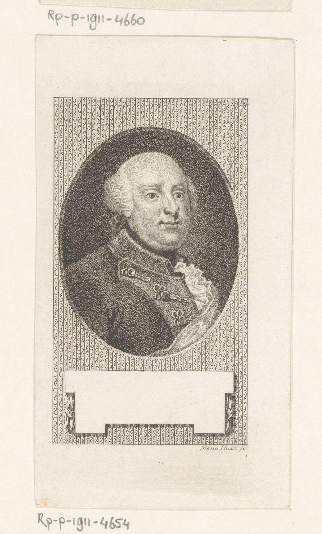 Portret van Frederik Willem II