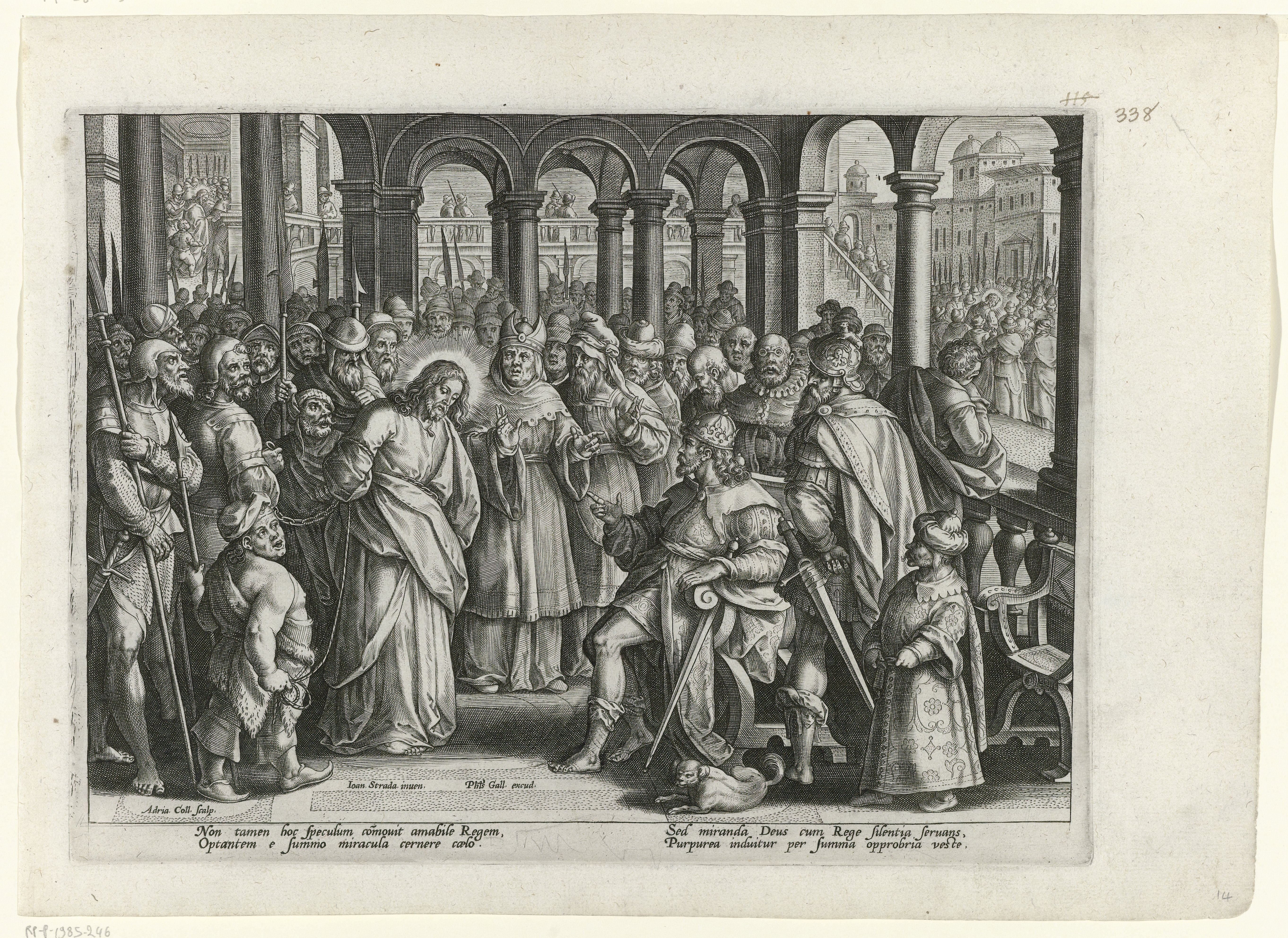 Christus voor Herodes
