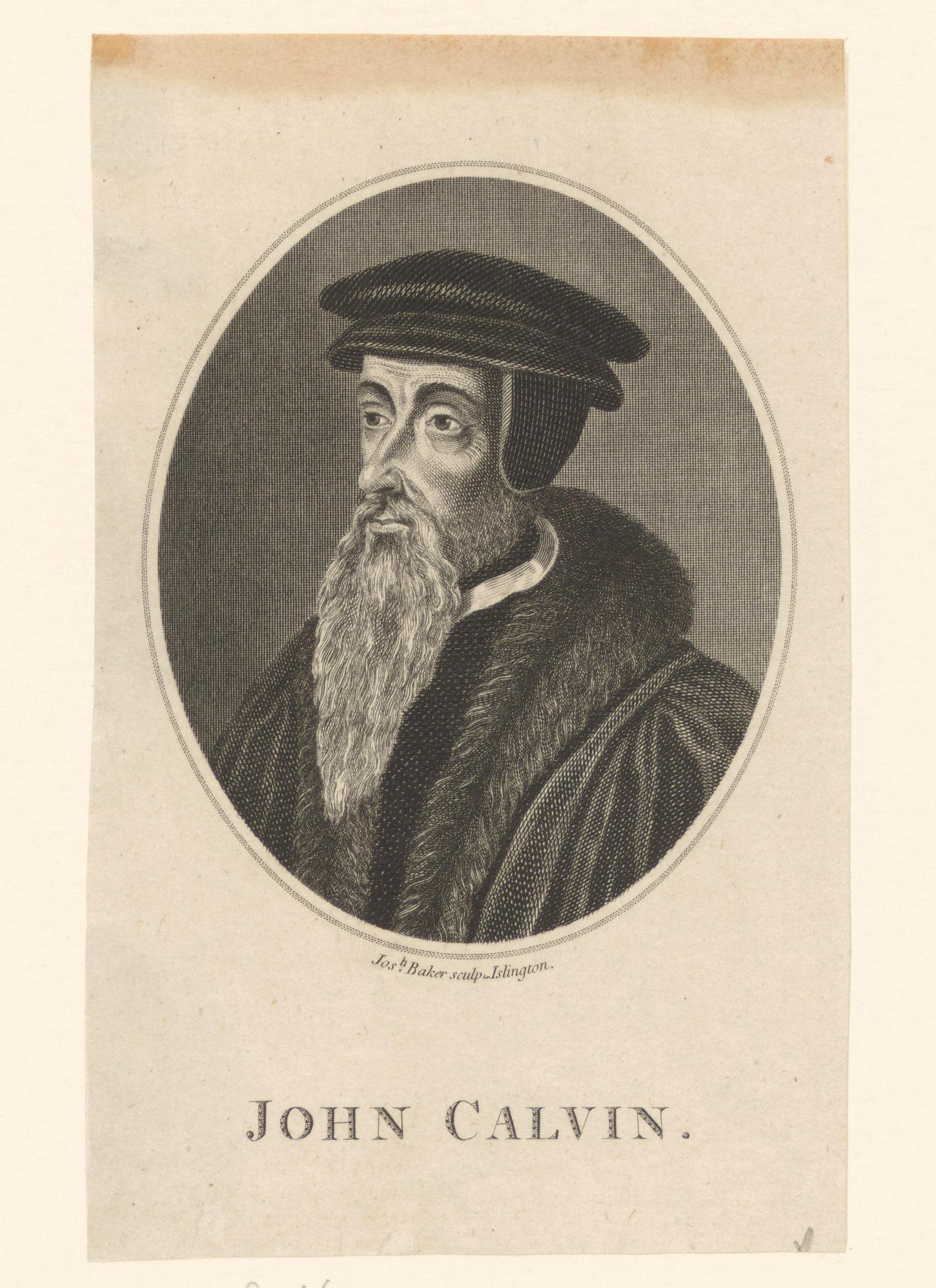 Portret van Johannes Calvijn