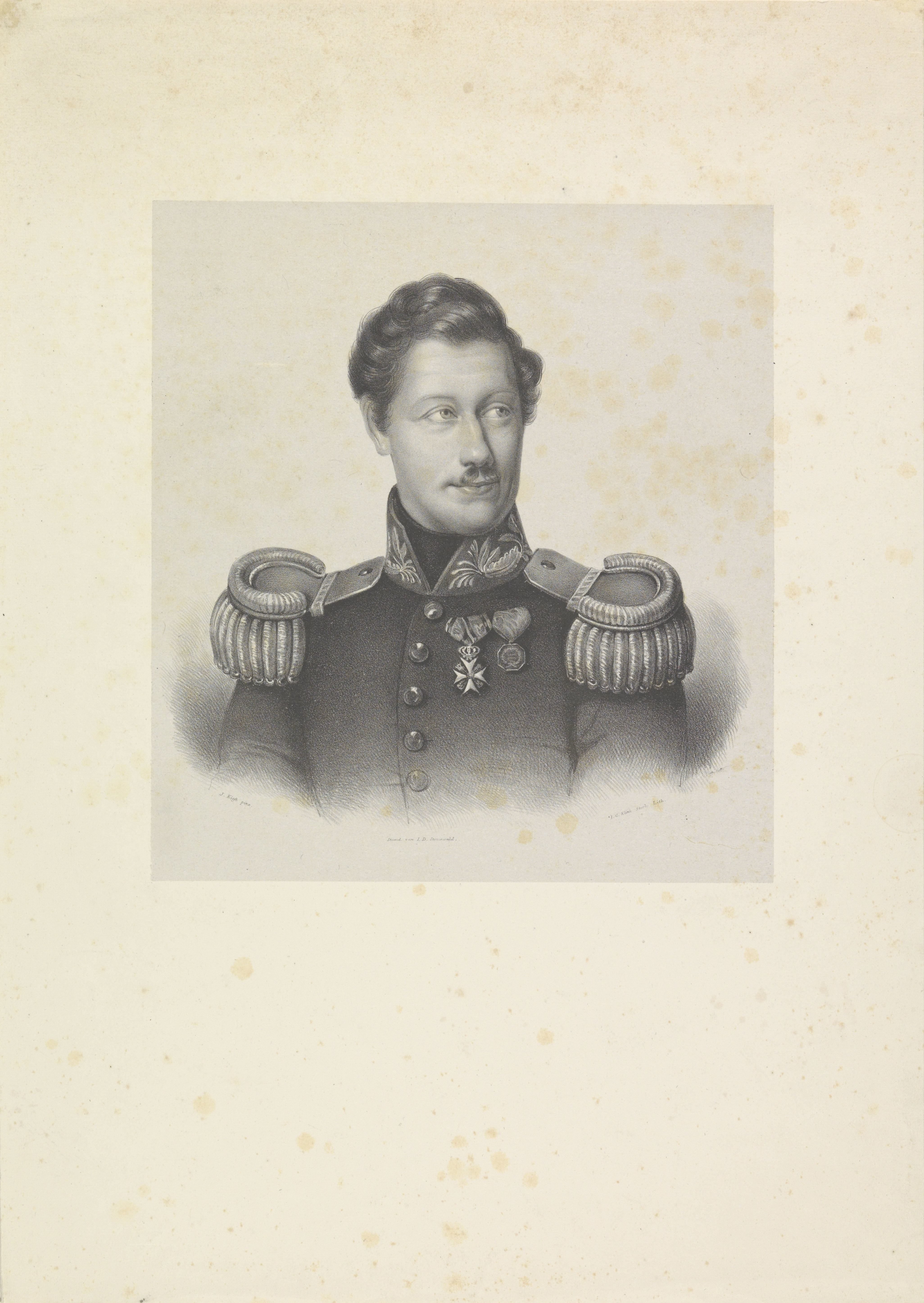 Portret van W. A. Roest
