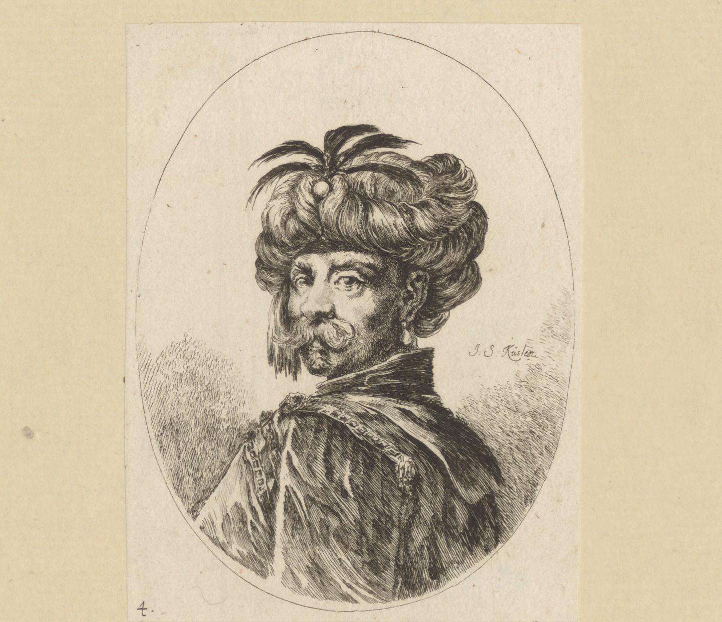 Portret van een onbekende man