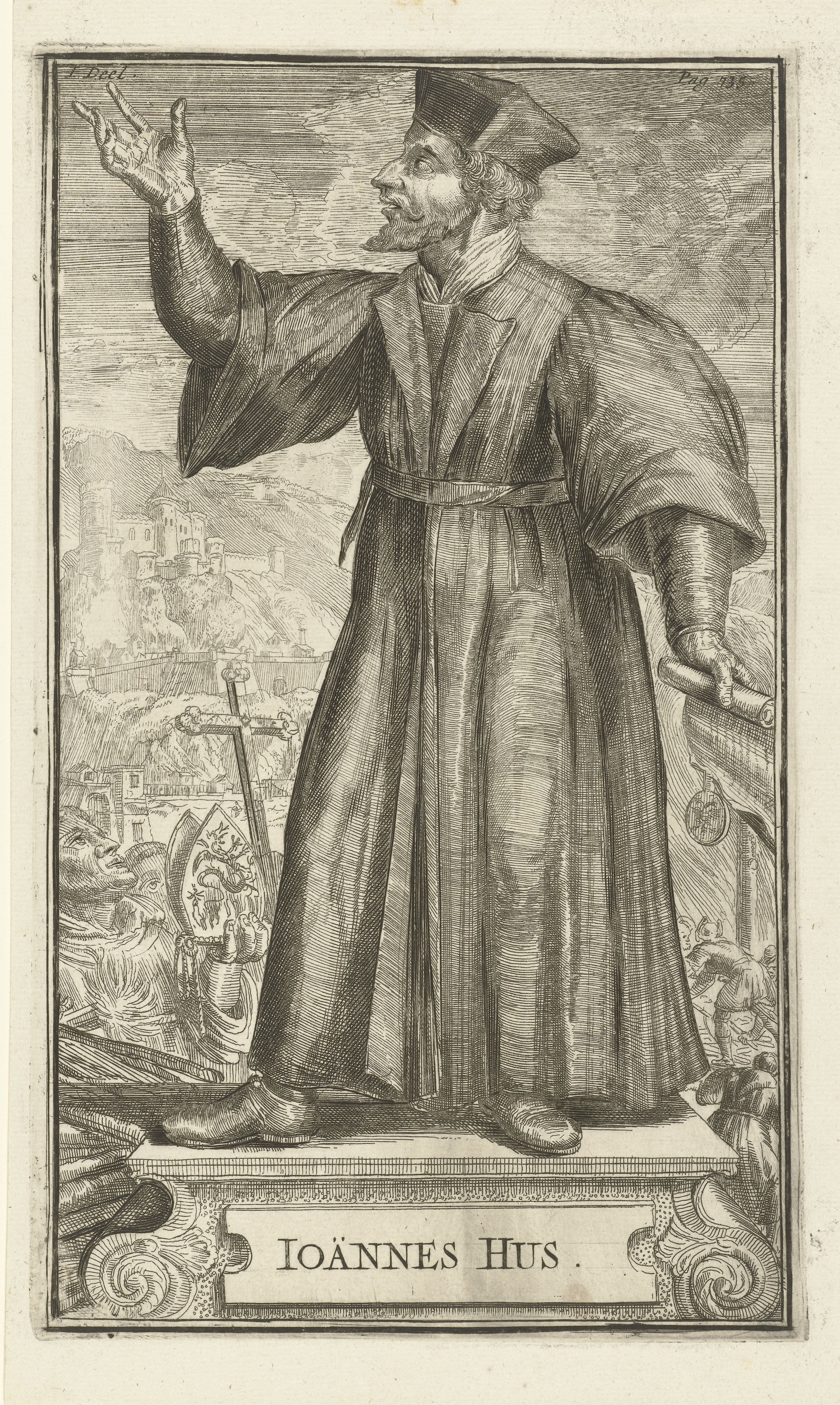 Portret van Johannes Hus