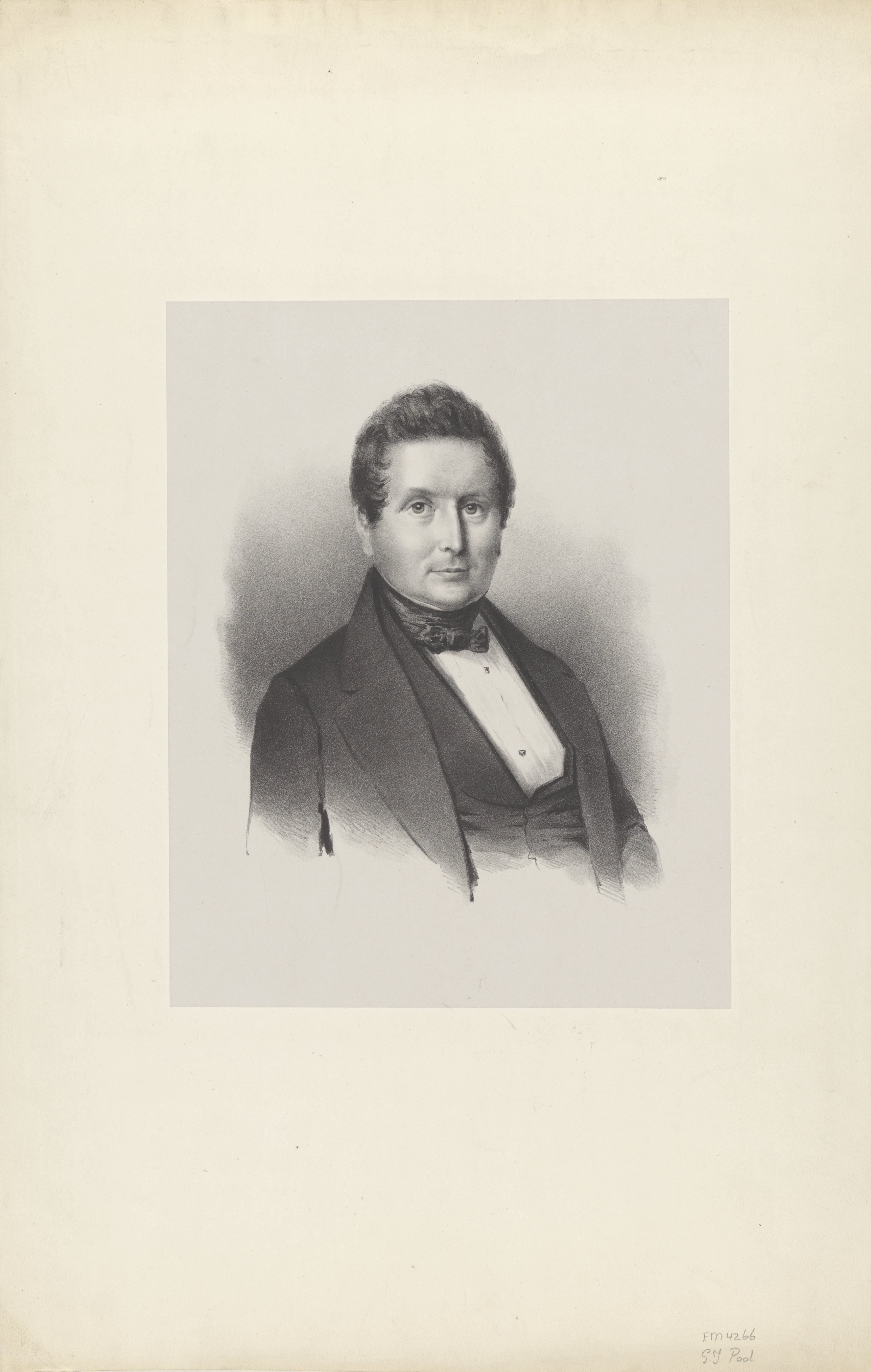 Portret van G.J. Pool