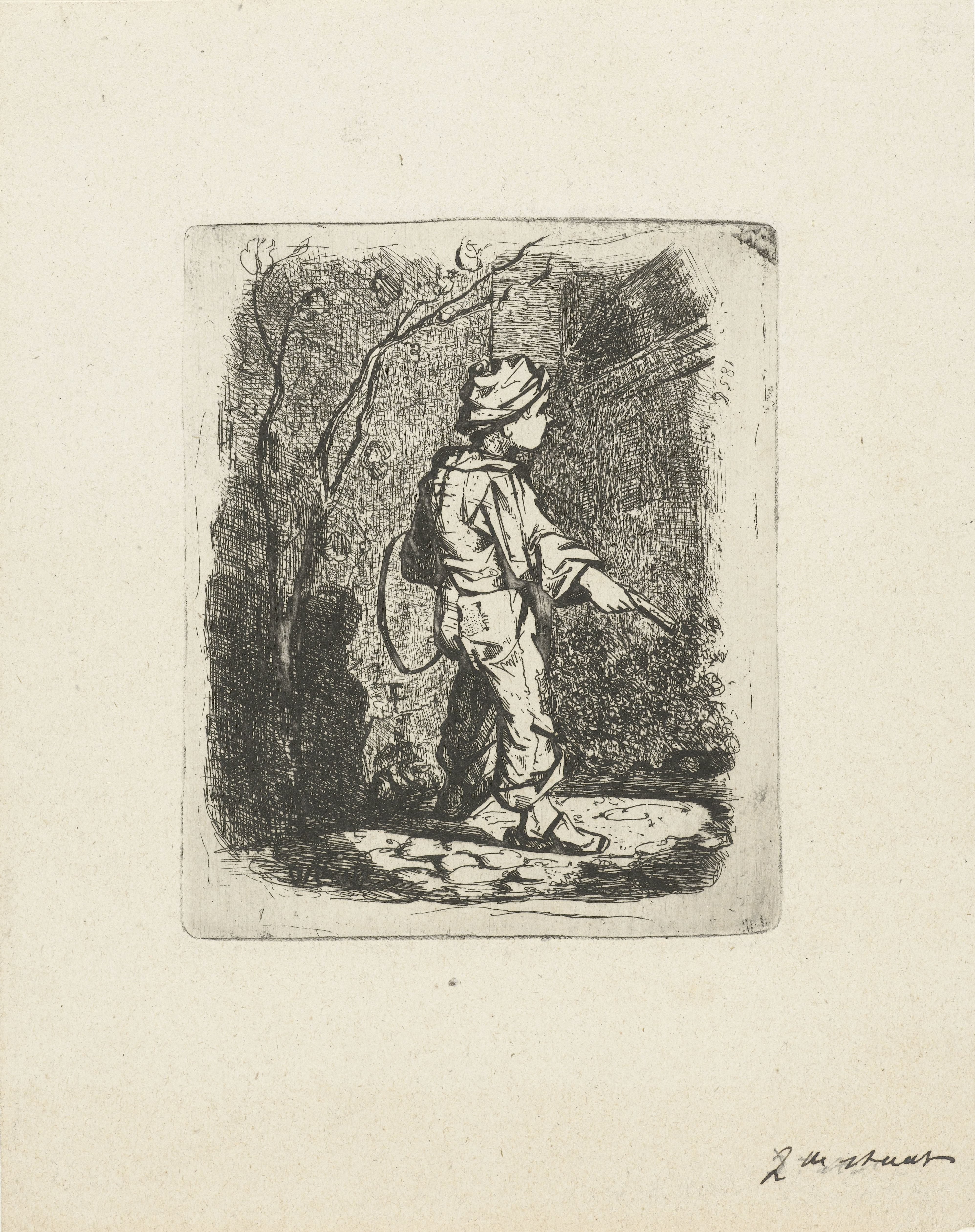 Jongetje met hoepel