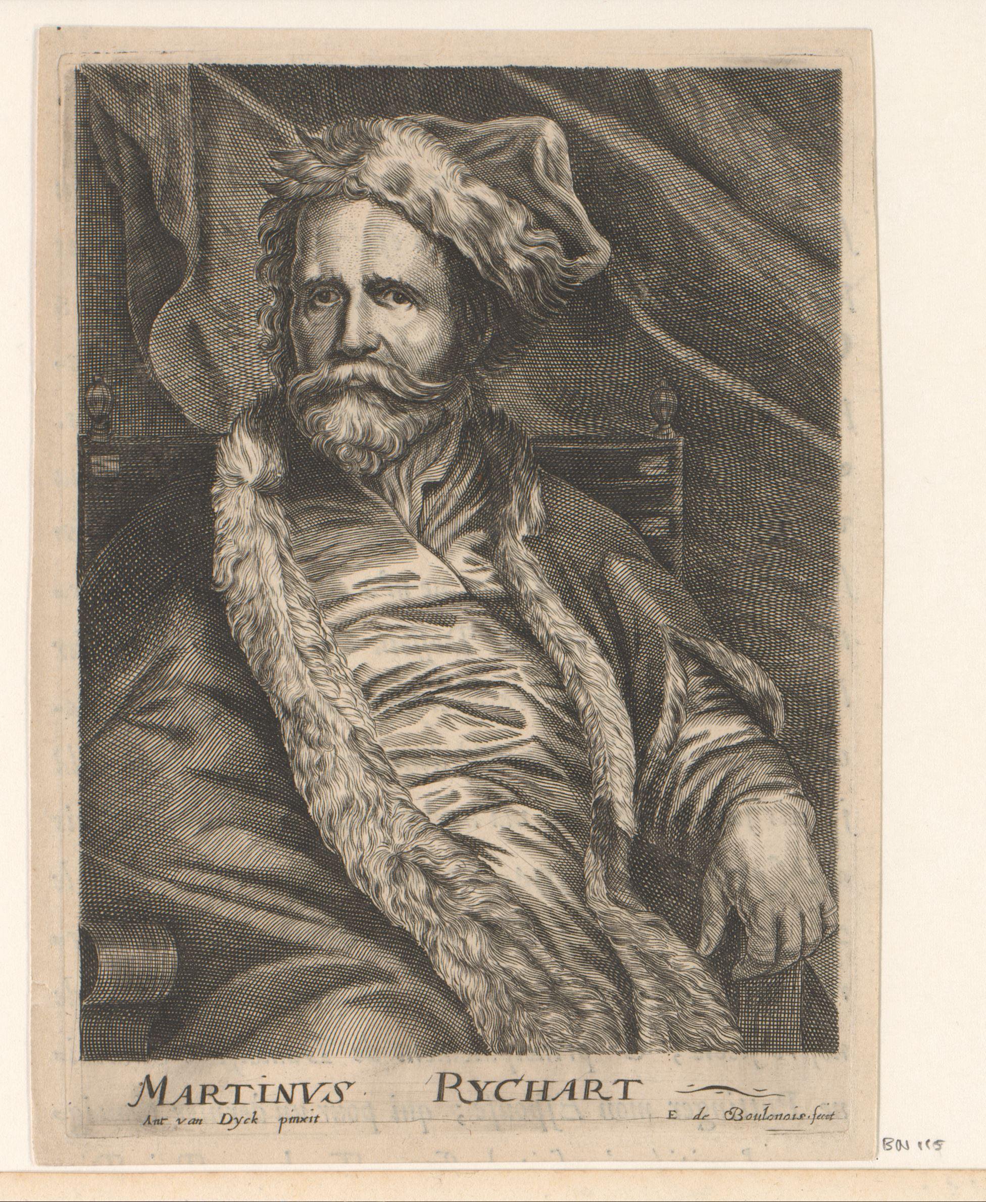 Portret van Marten Rijckaert