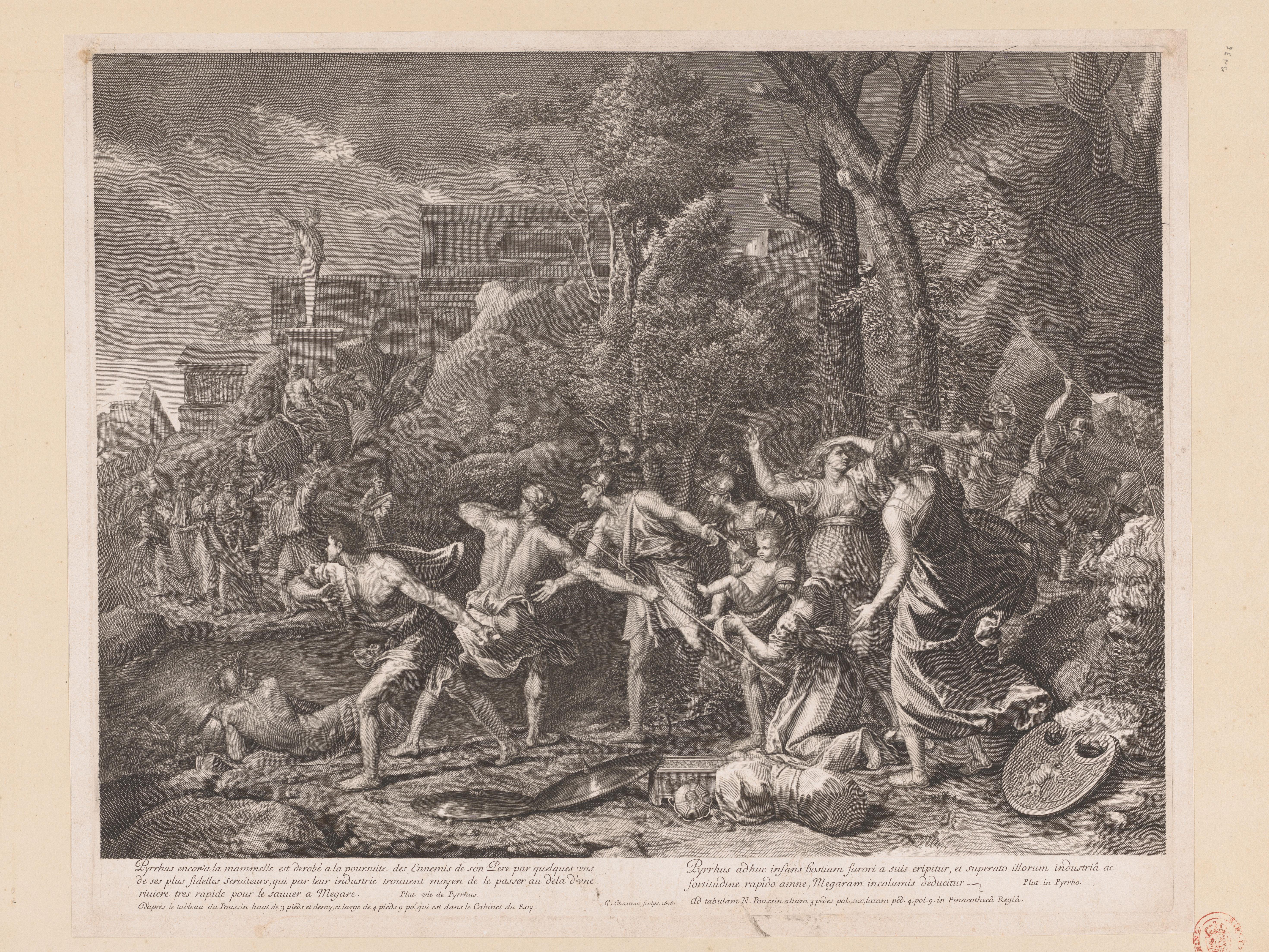 Pyrrhus wordt gered