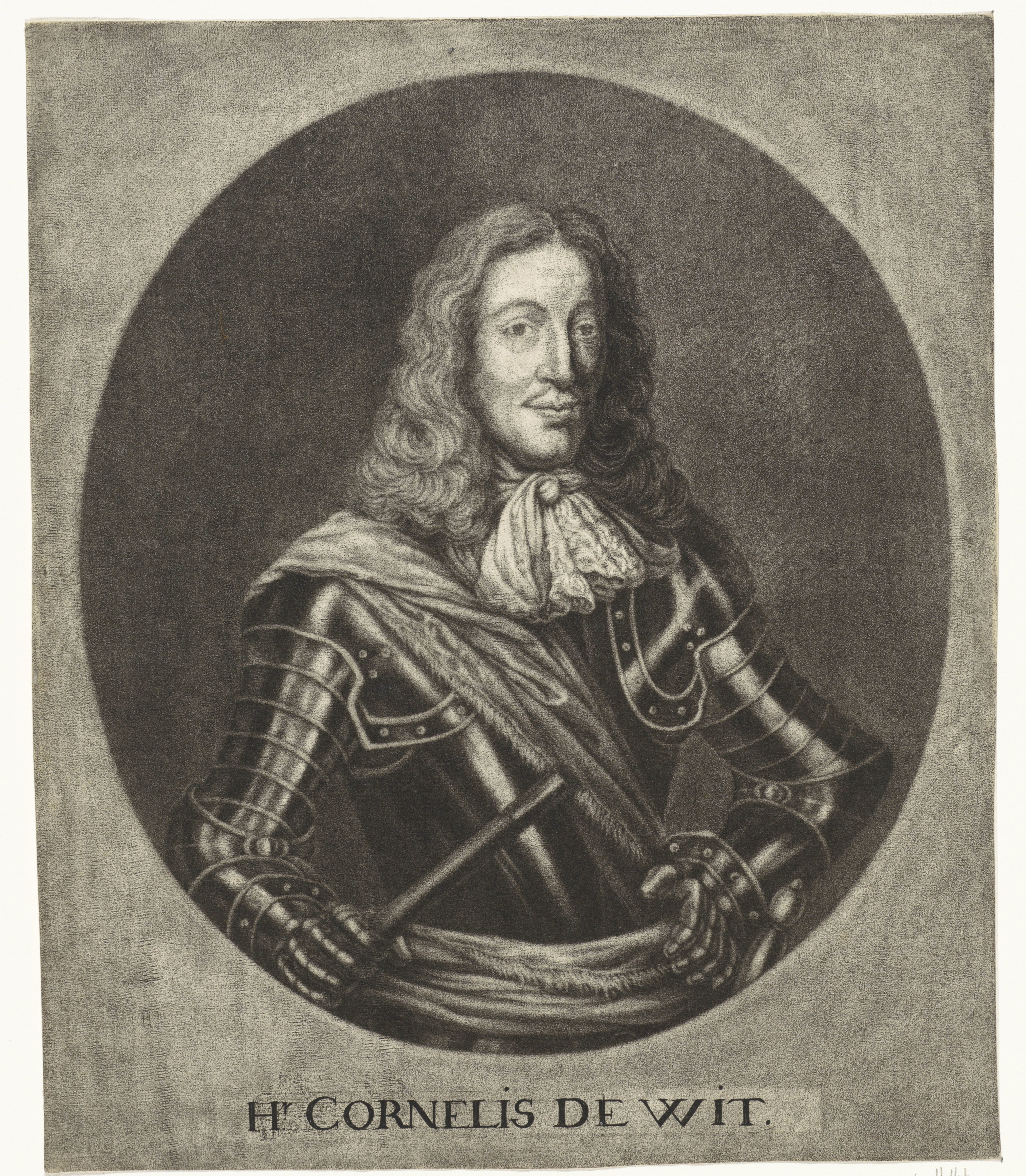 Portret van Cornelis de Witt