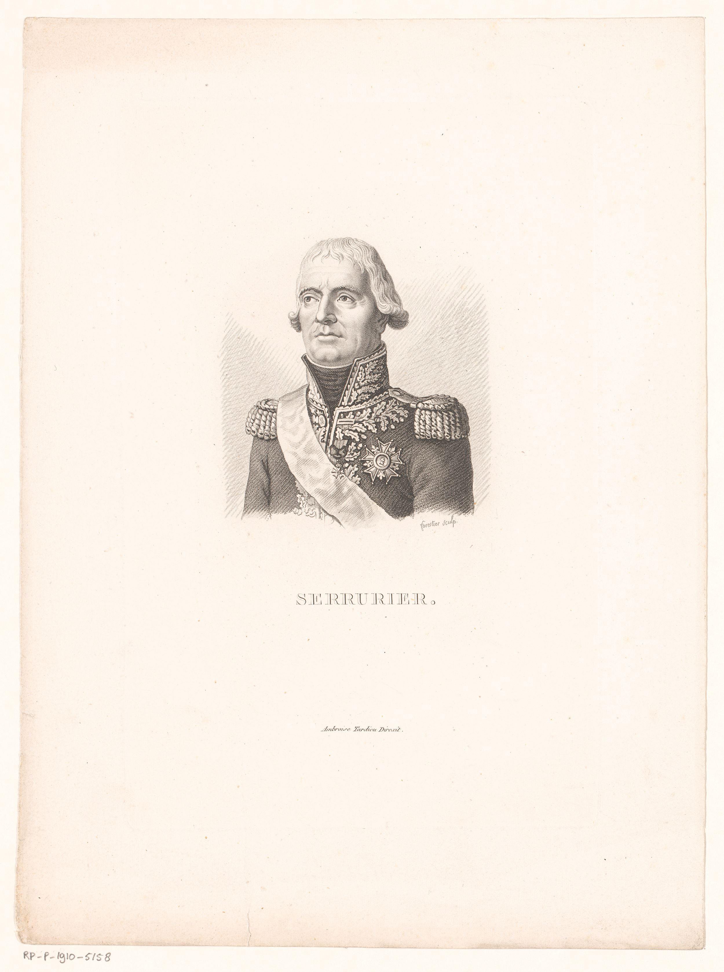 Portret van Jean-Mathieu-Philibert Sérurier