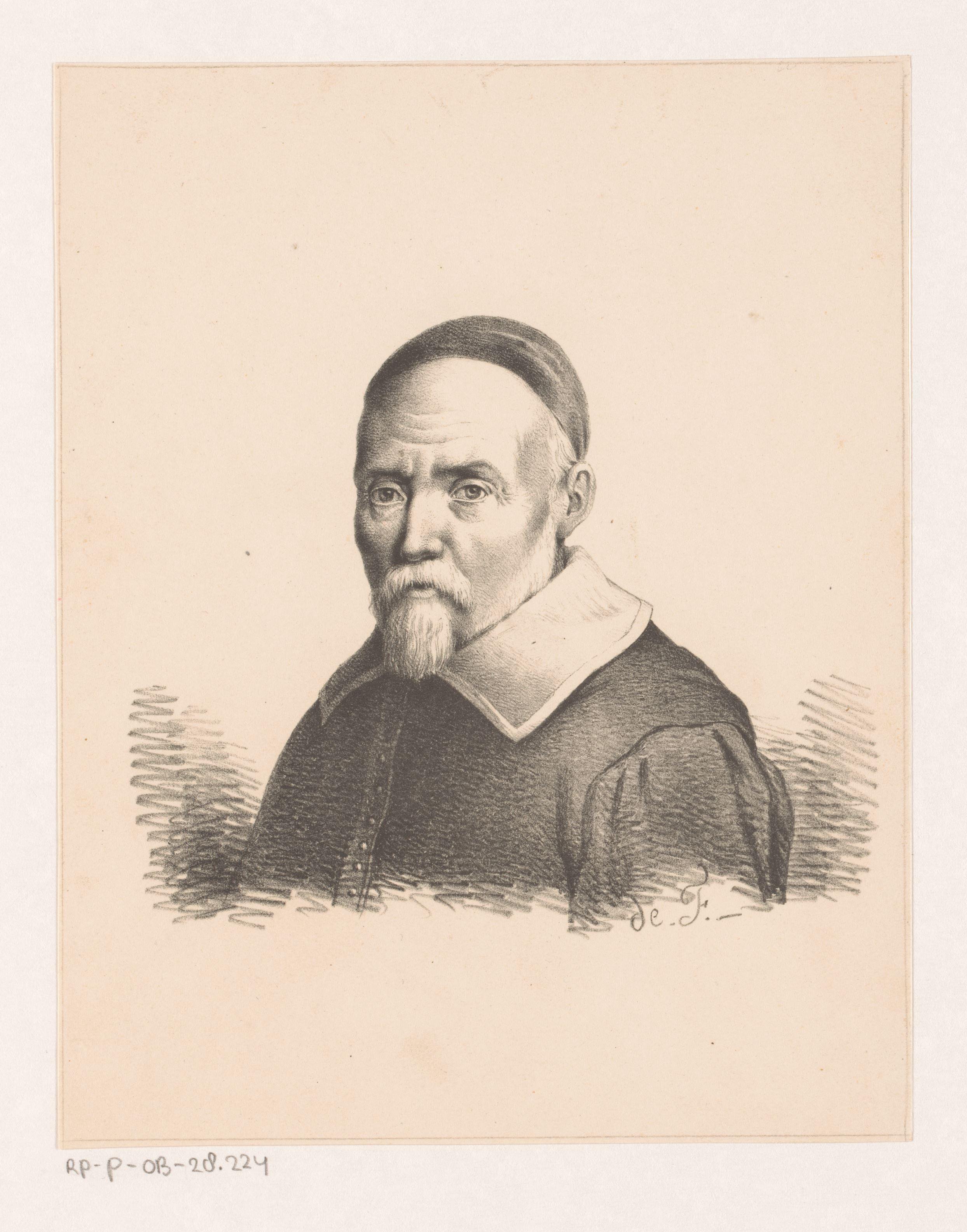 Portret van een onbekende man