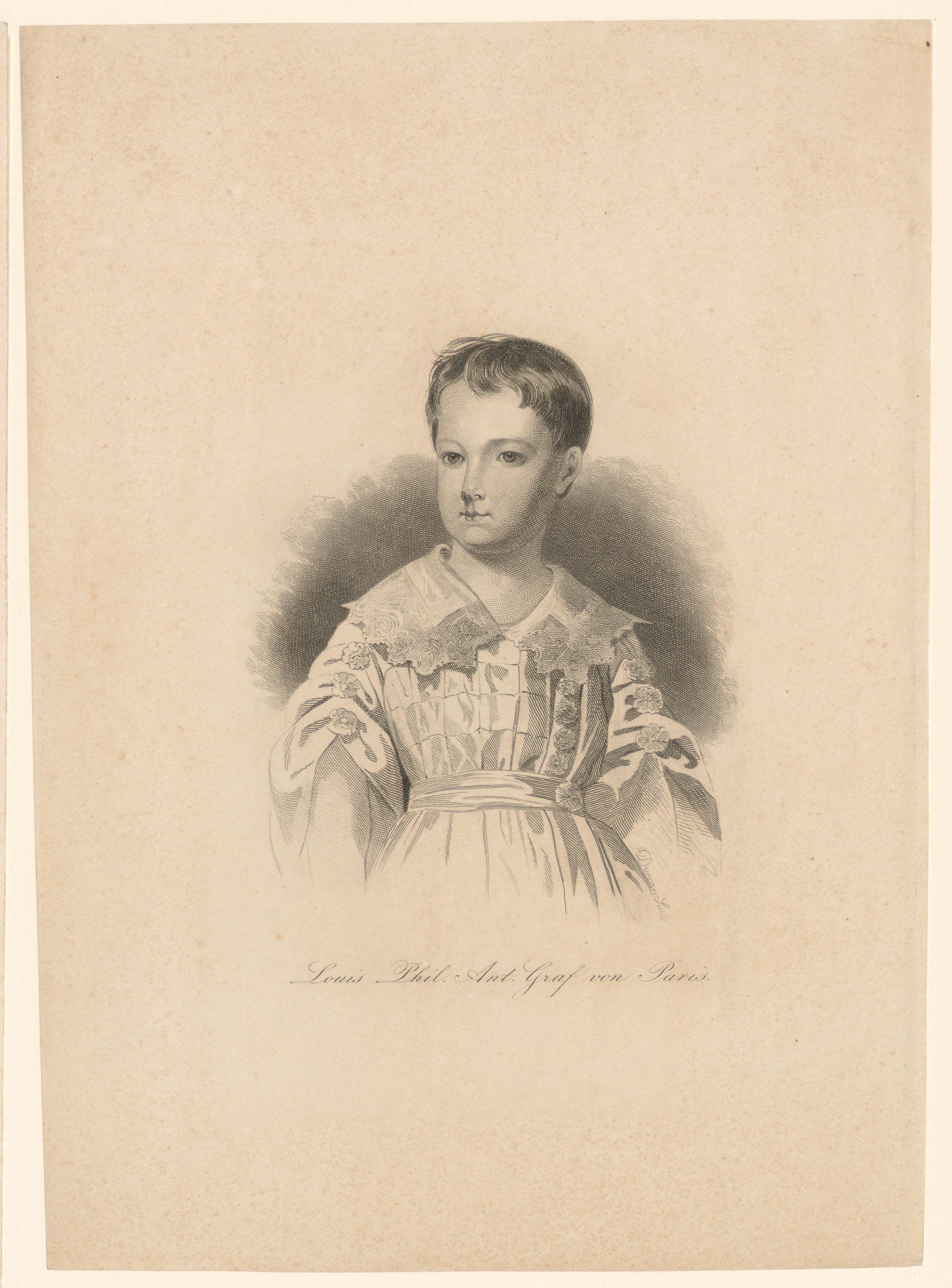 Portret van Lodewijk Filips II van Orléans