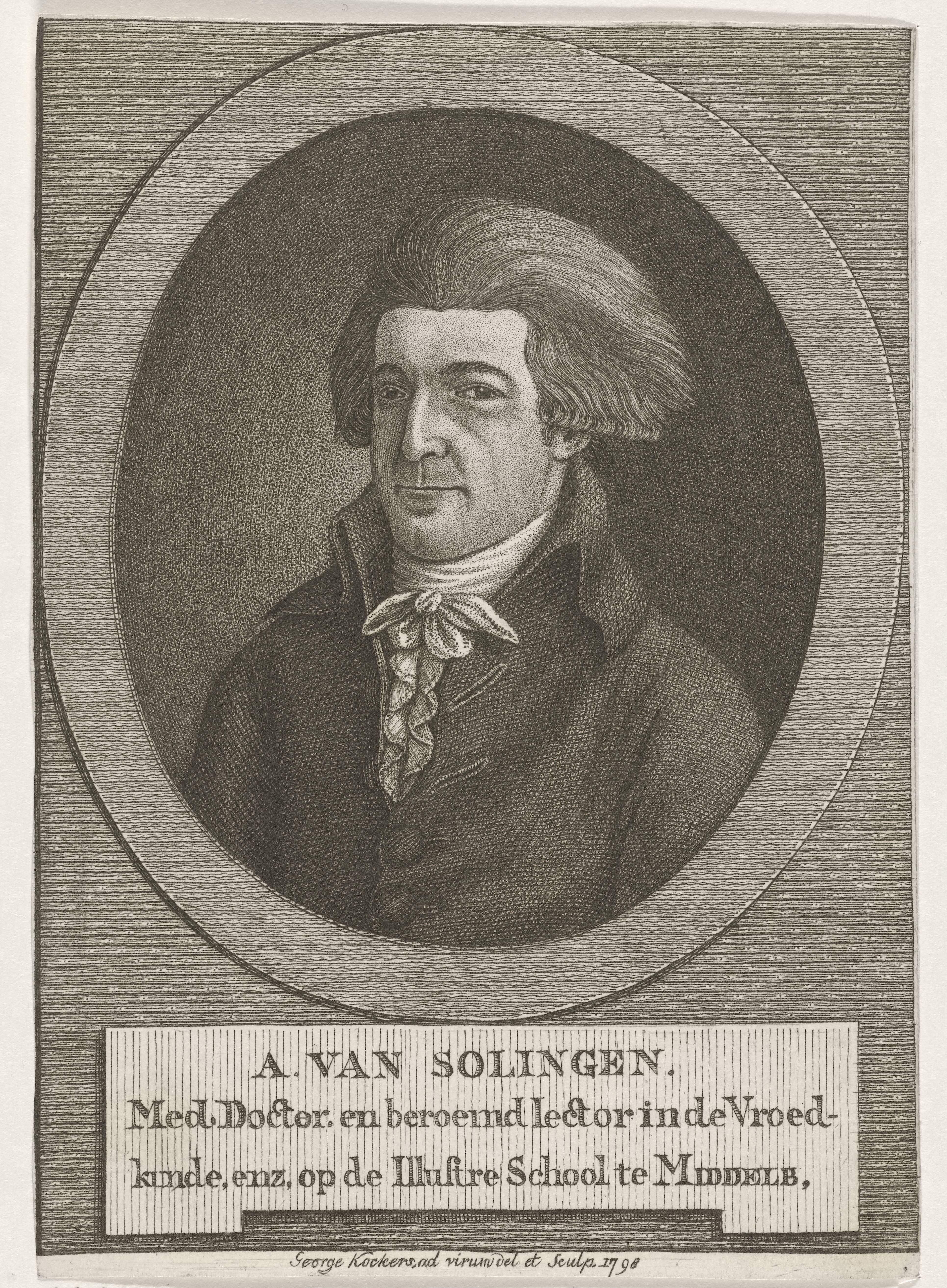 Portret van Adriaan van Solingen