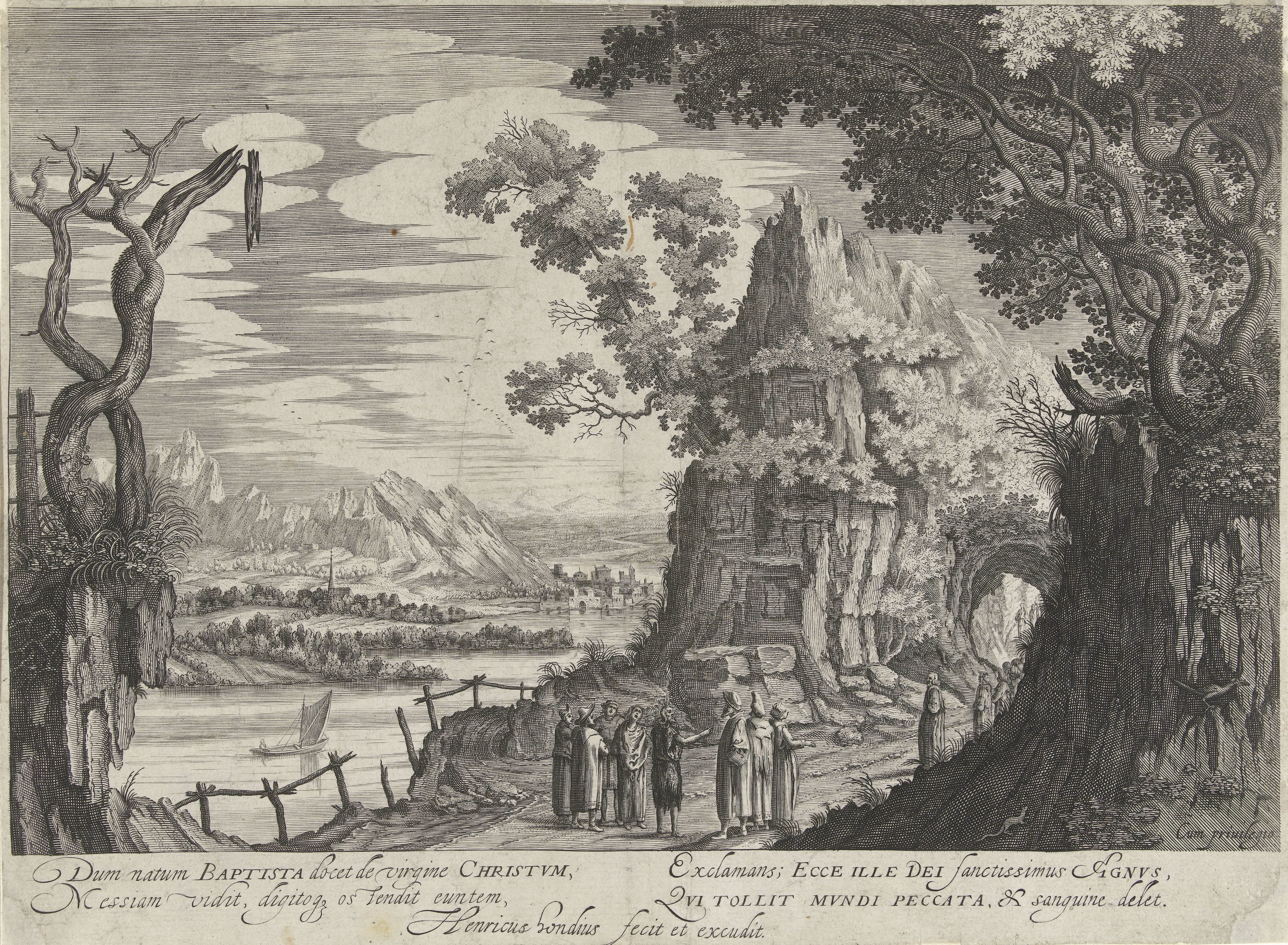 Johannes de Doper identificeert Christus als het Lam Gods