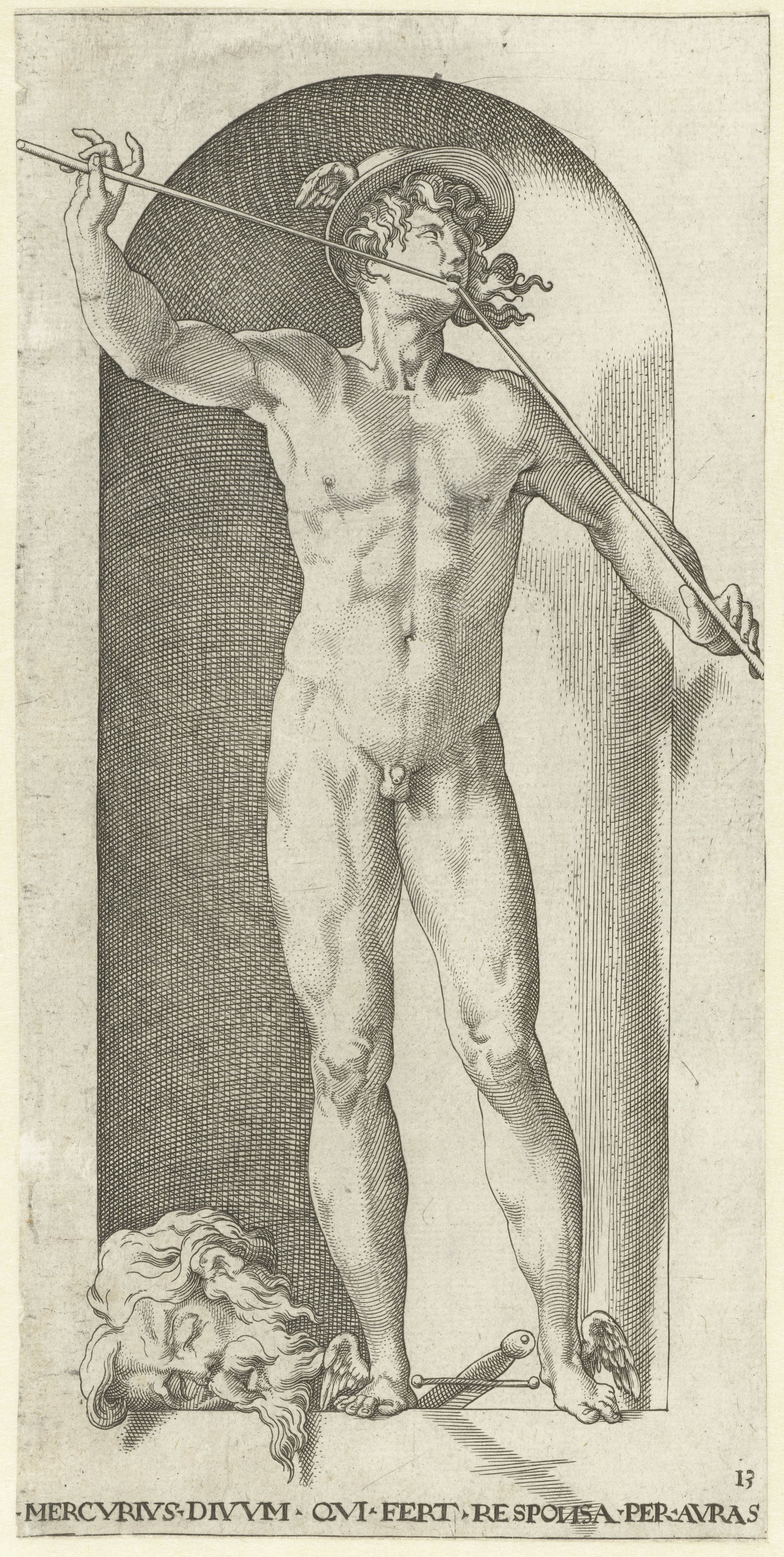 Mercurius met het hoofd van Argus