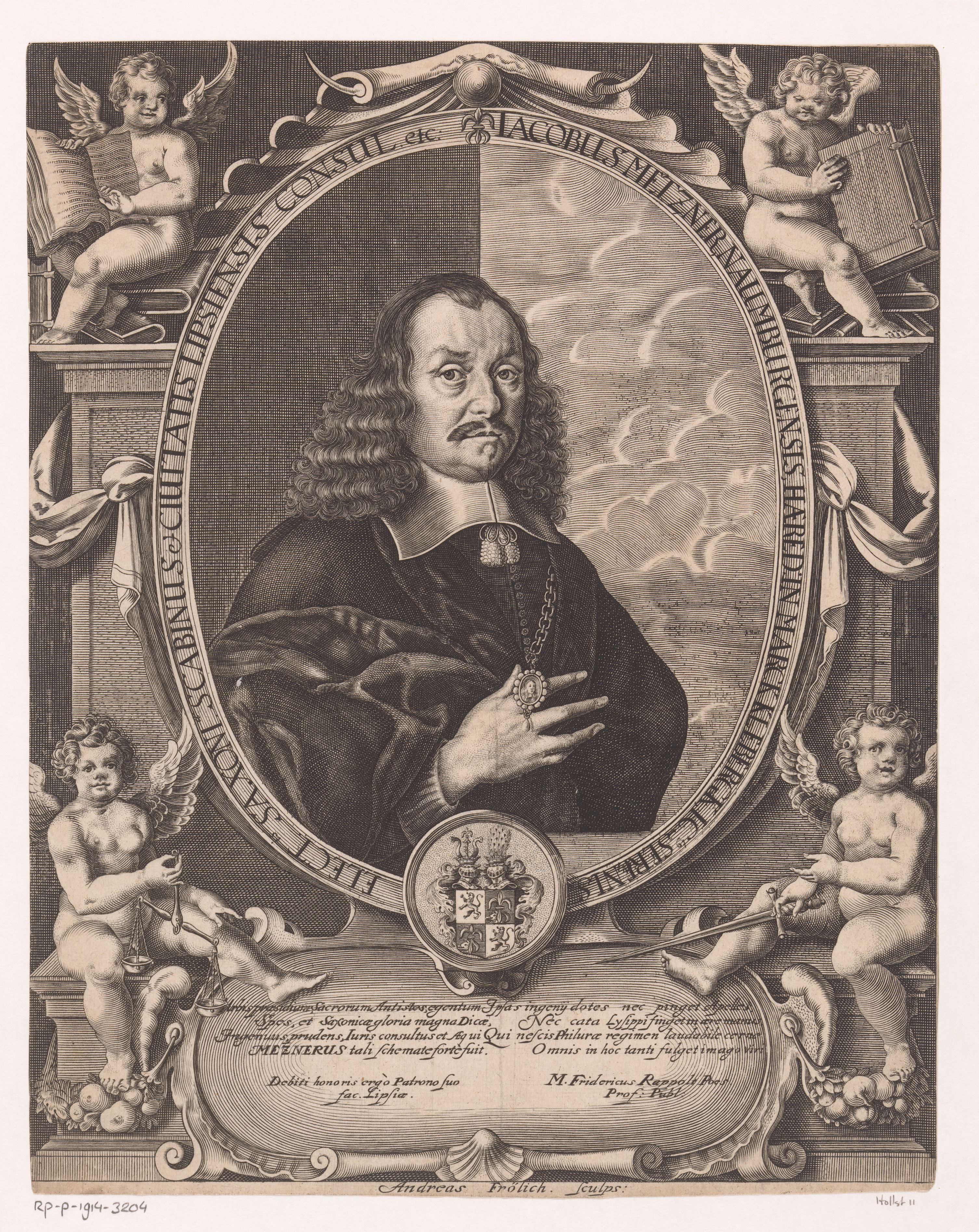 Portret van Jakob Metzner