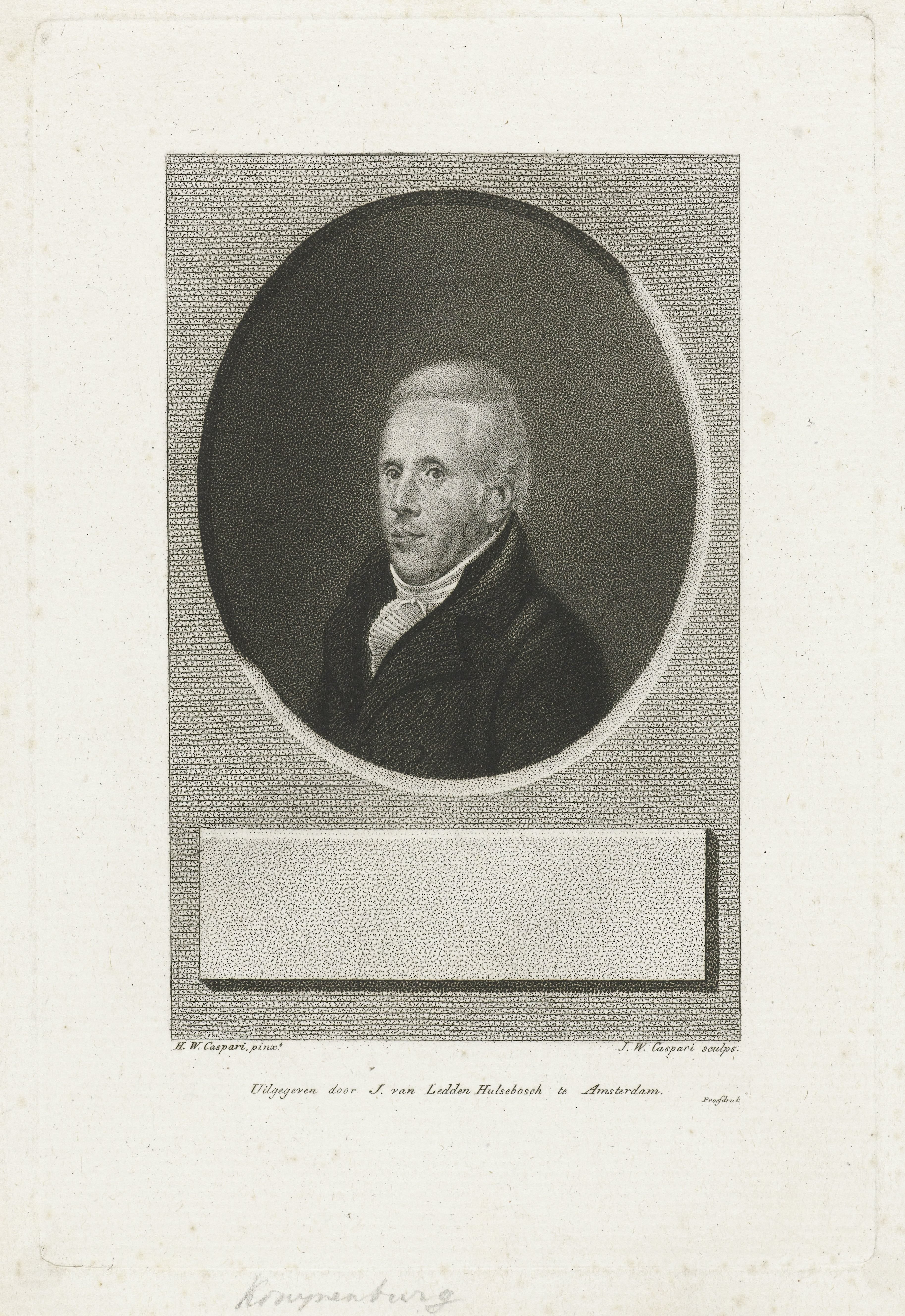 Portret van Jan Konijnenburg