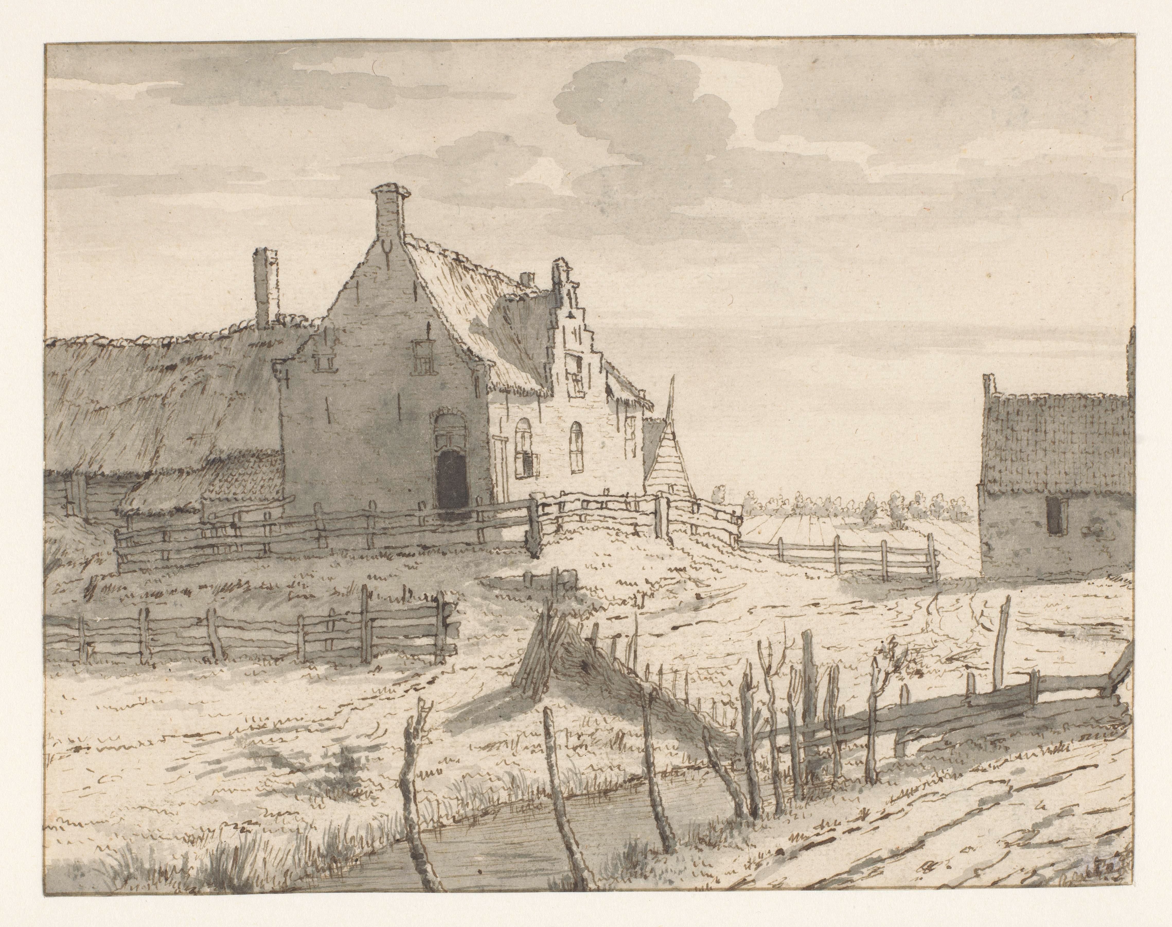 View of Houses outside Bergen op Zoom