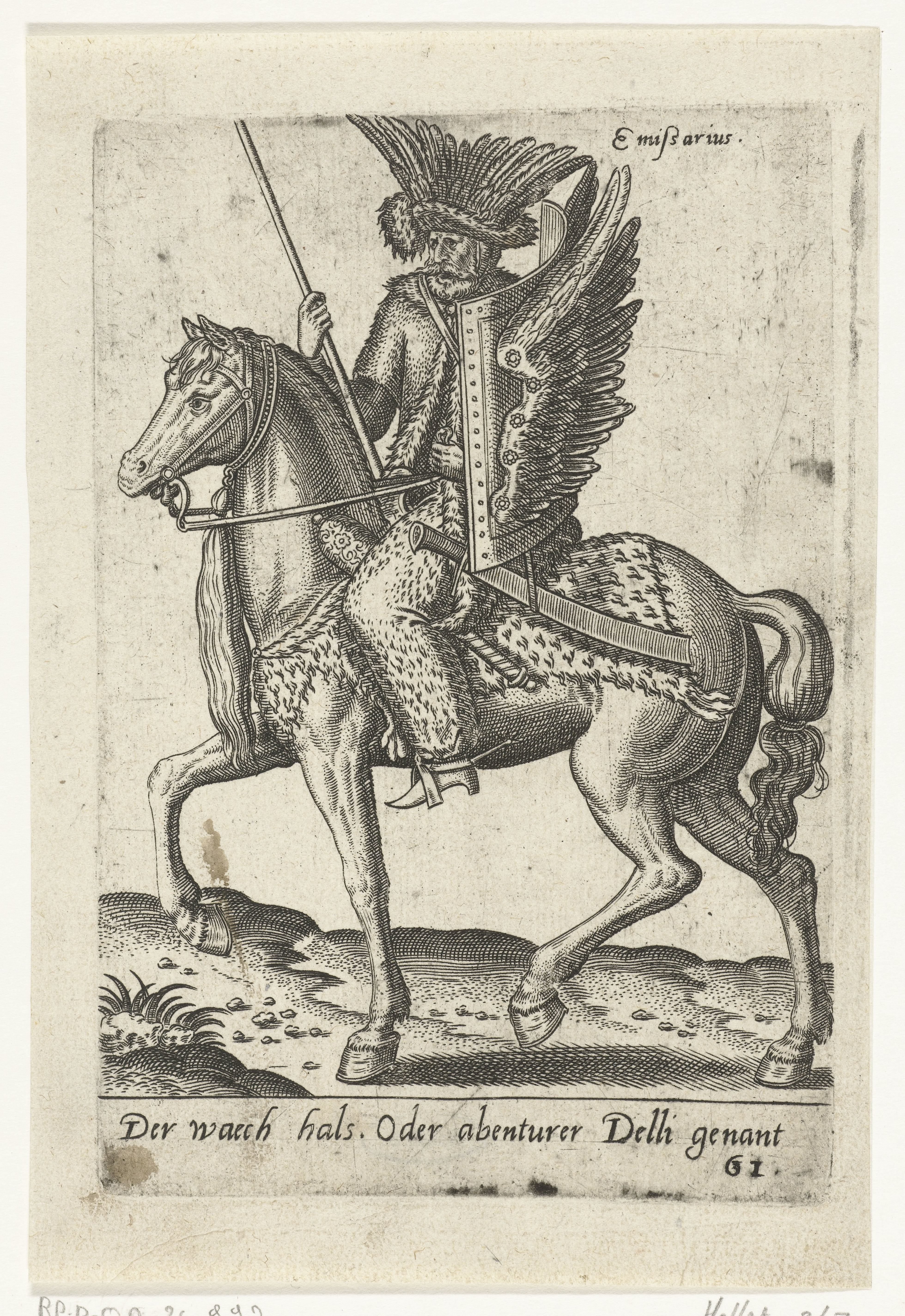 Avonturier te paard