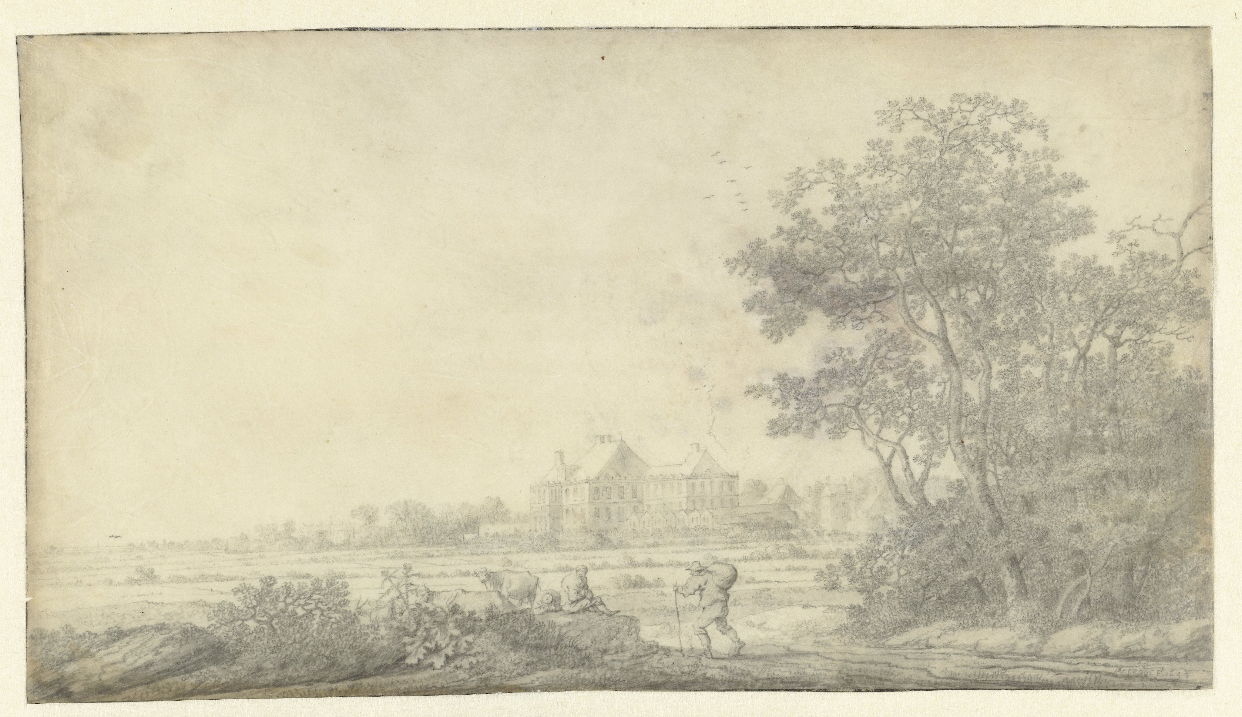 View of Huis ter Nieuburch, Rijswijk, Seen from the East