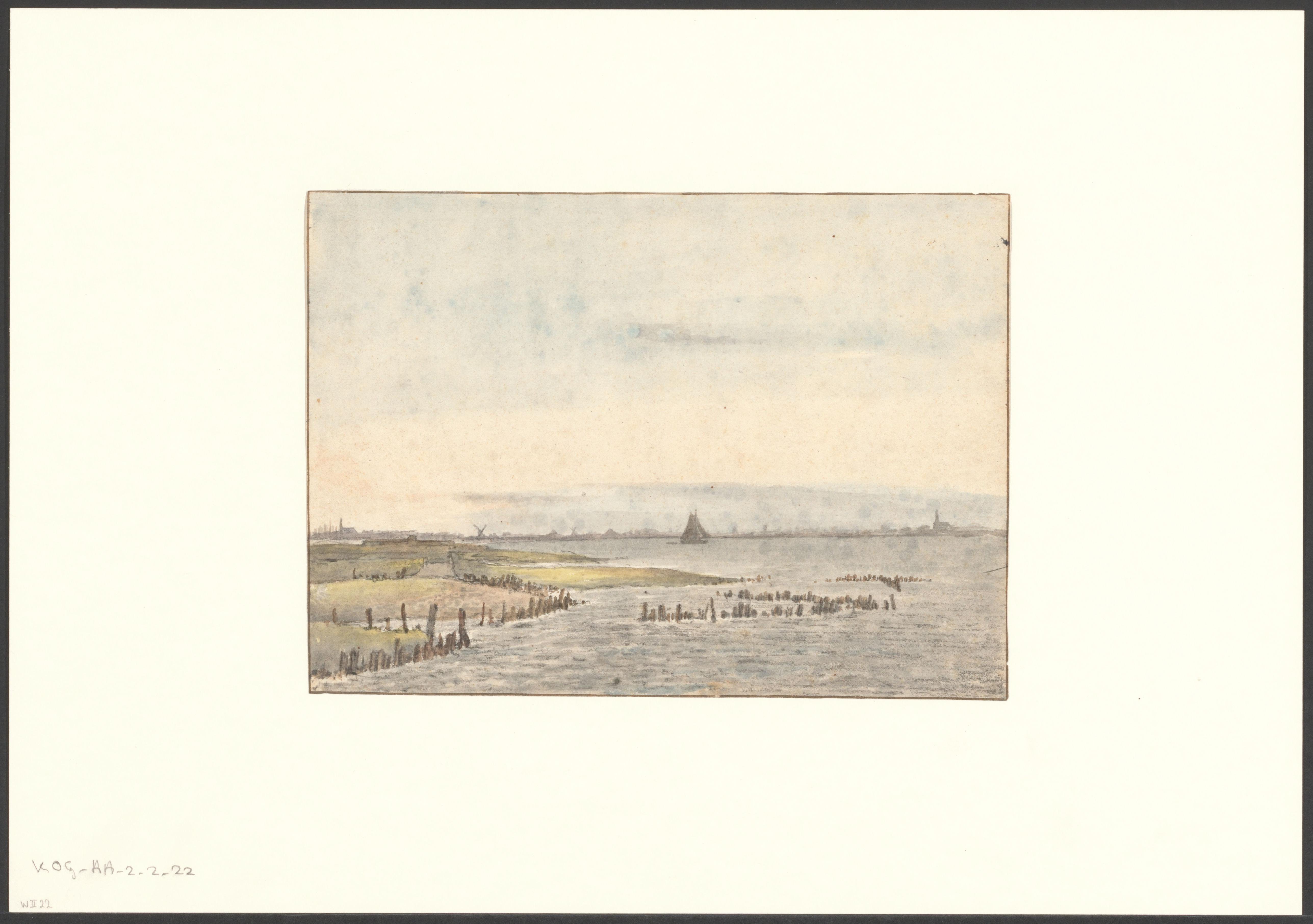 Gezicht op Zeeburg