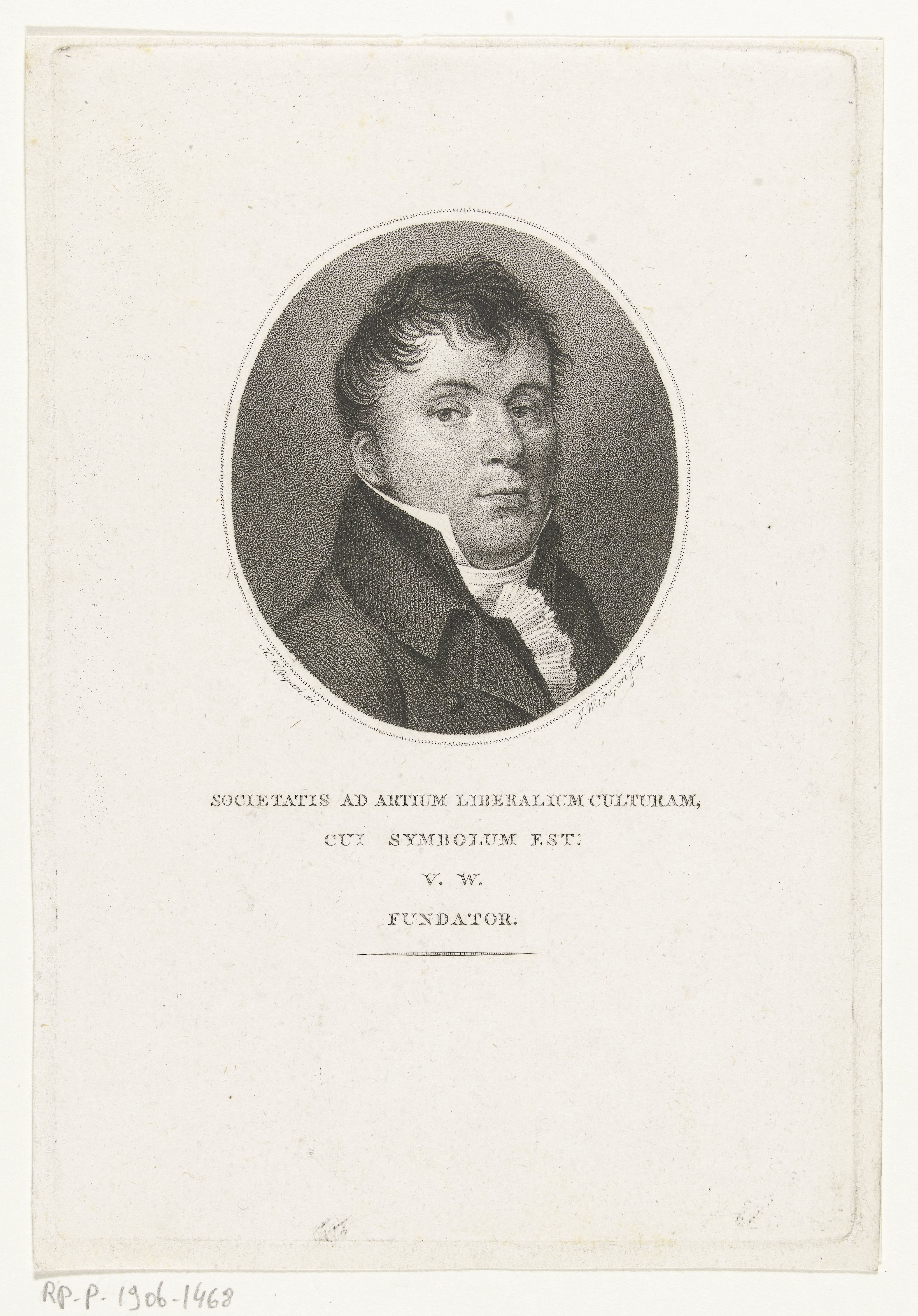 Portret van Casper Vreedenberg