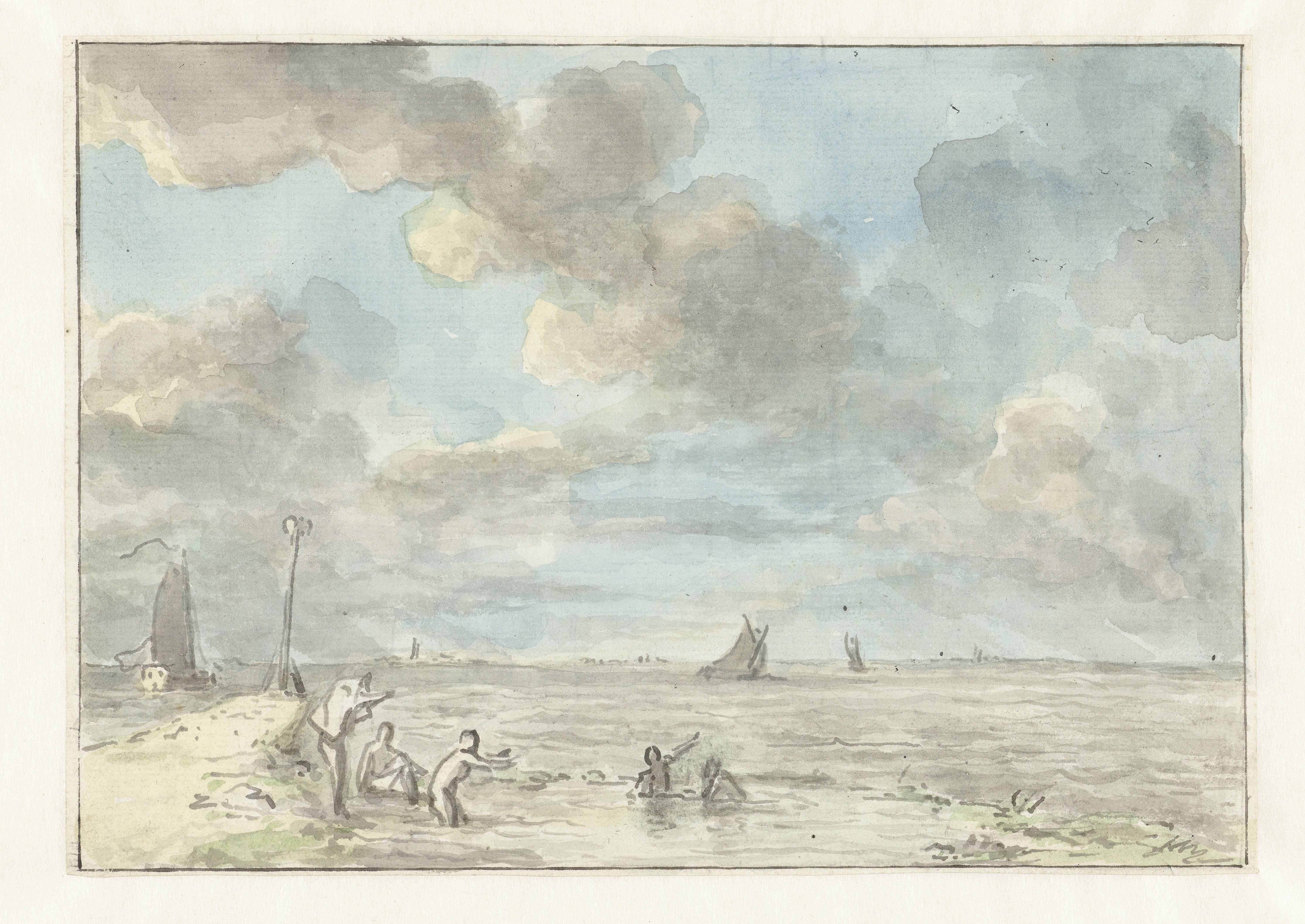 De Baak, een badplaats aan het IJ