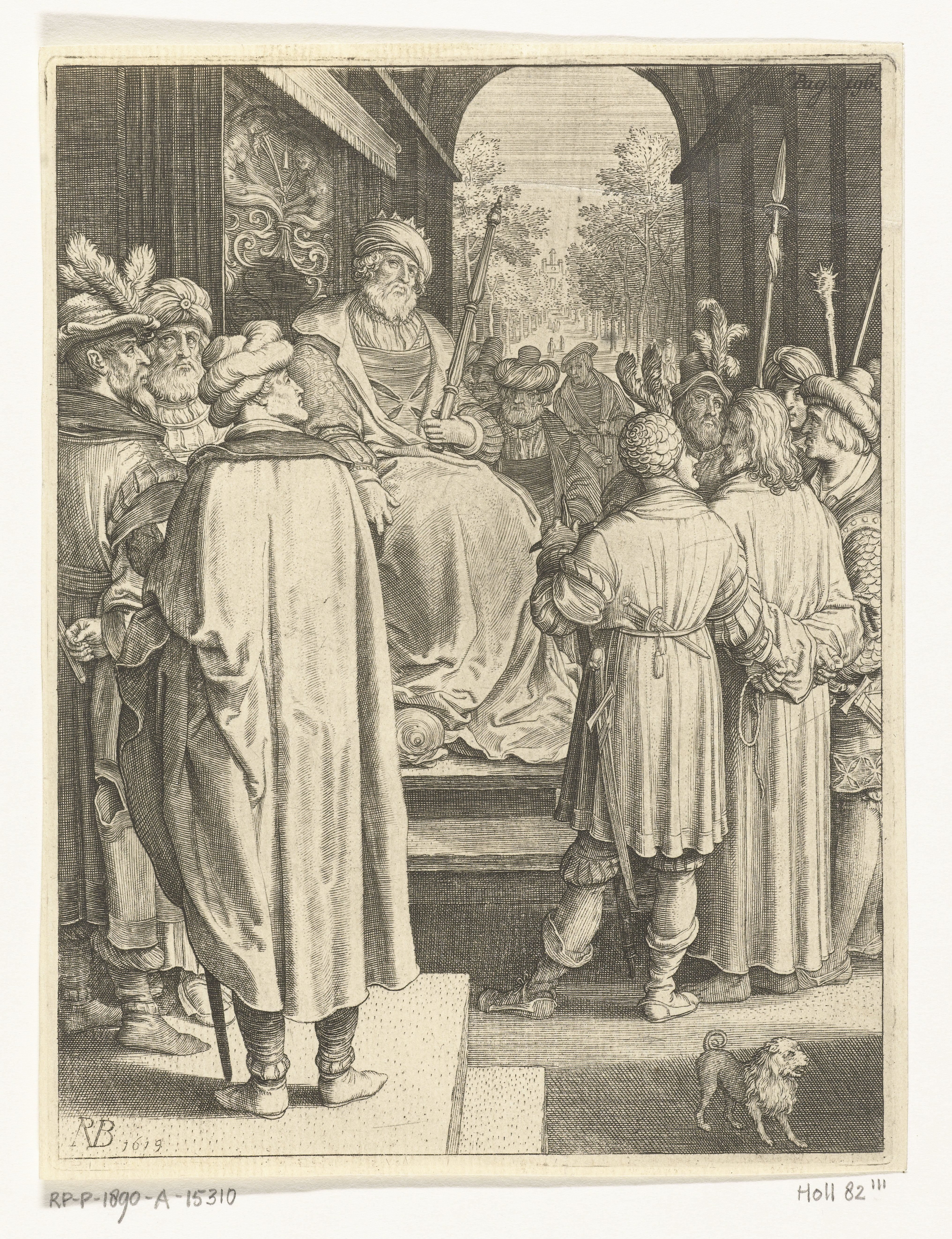 Christus voor Pilatus