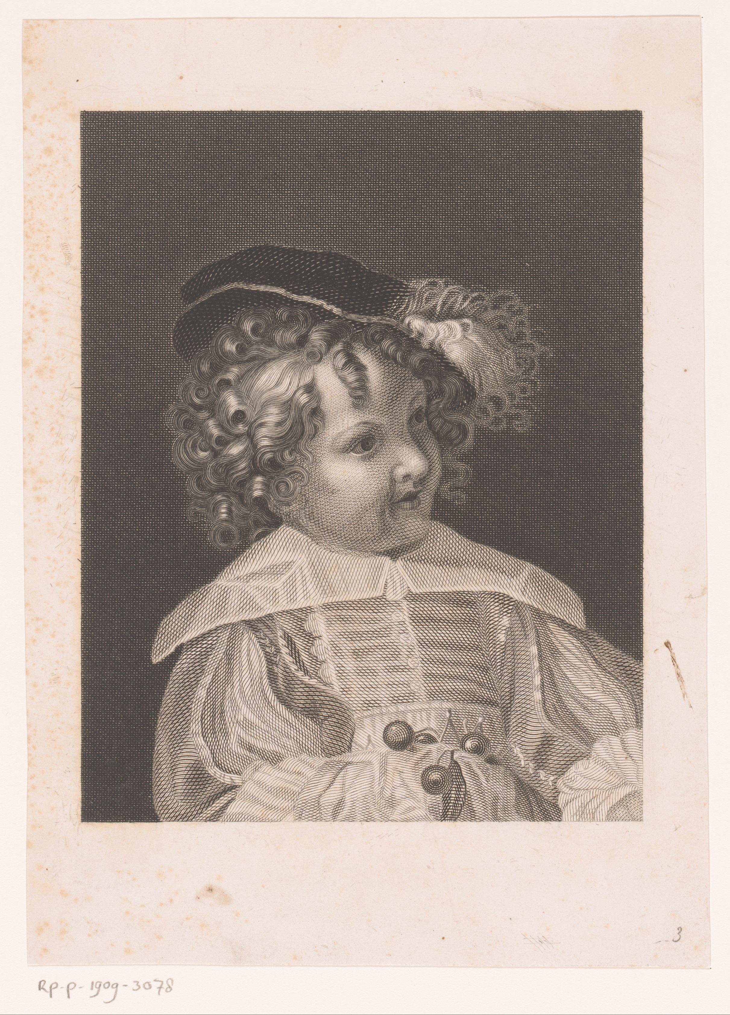 Portret van een onbekend kind