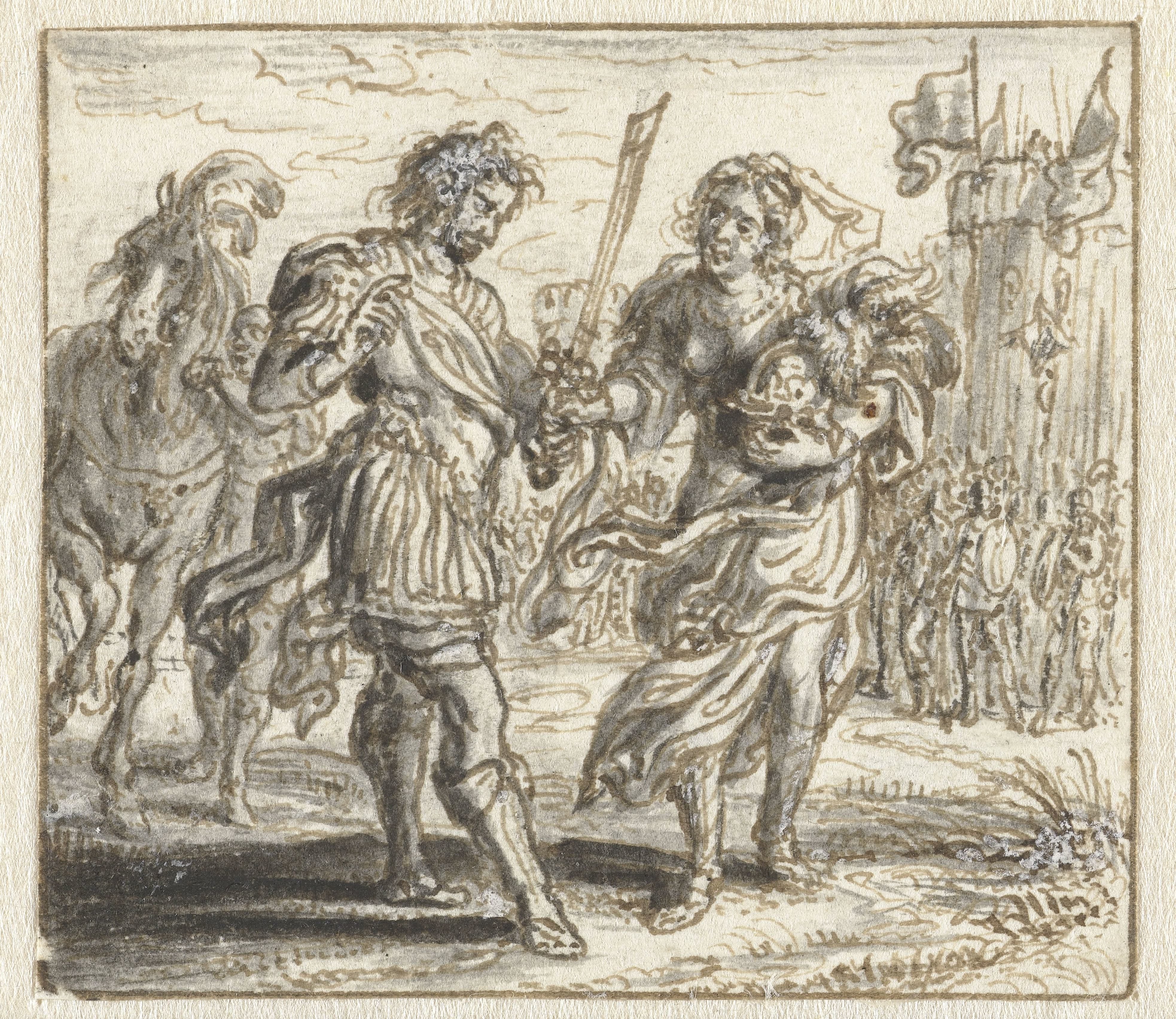 Andromache Taking Leave of Hector