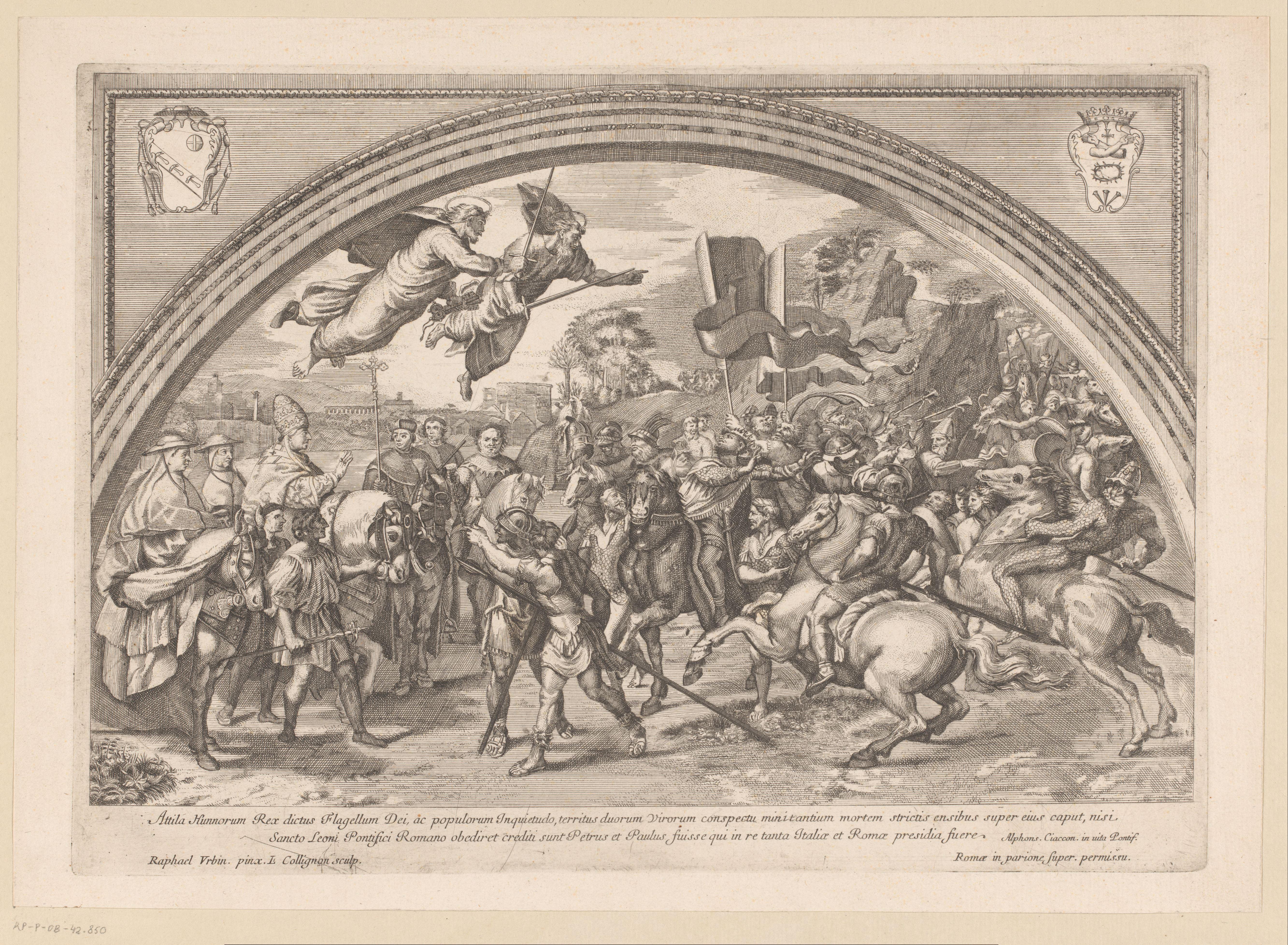 Ontmoeting tussen paus Leo I de Grote en Attila de Hun