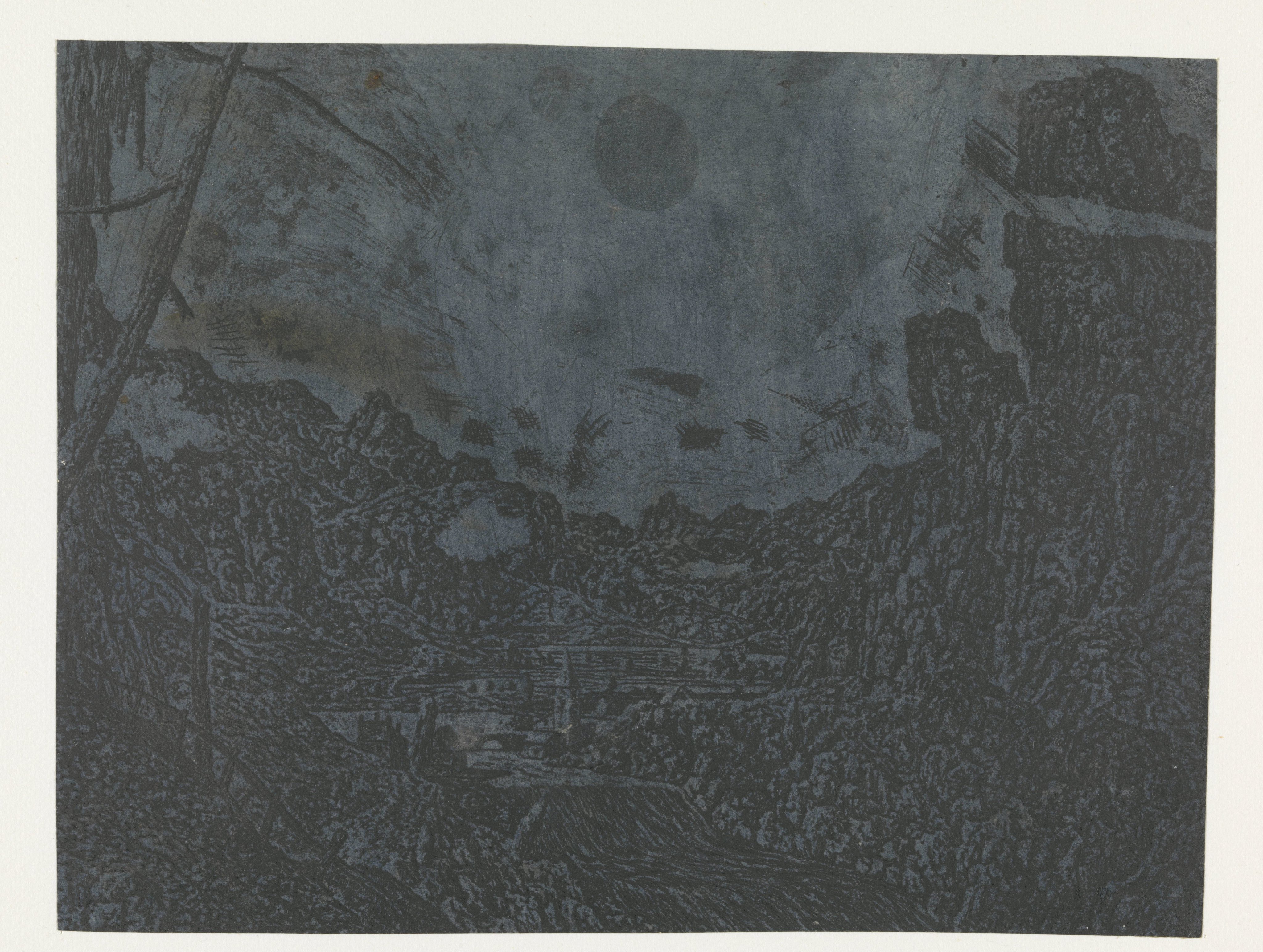 Landscape with a Waterfall, Second Version