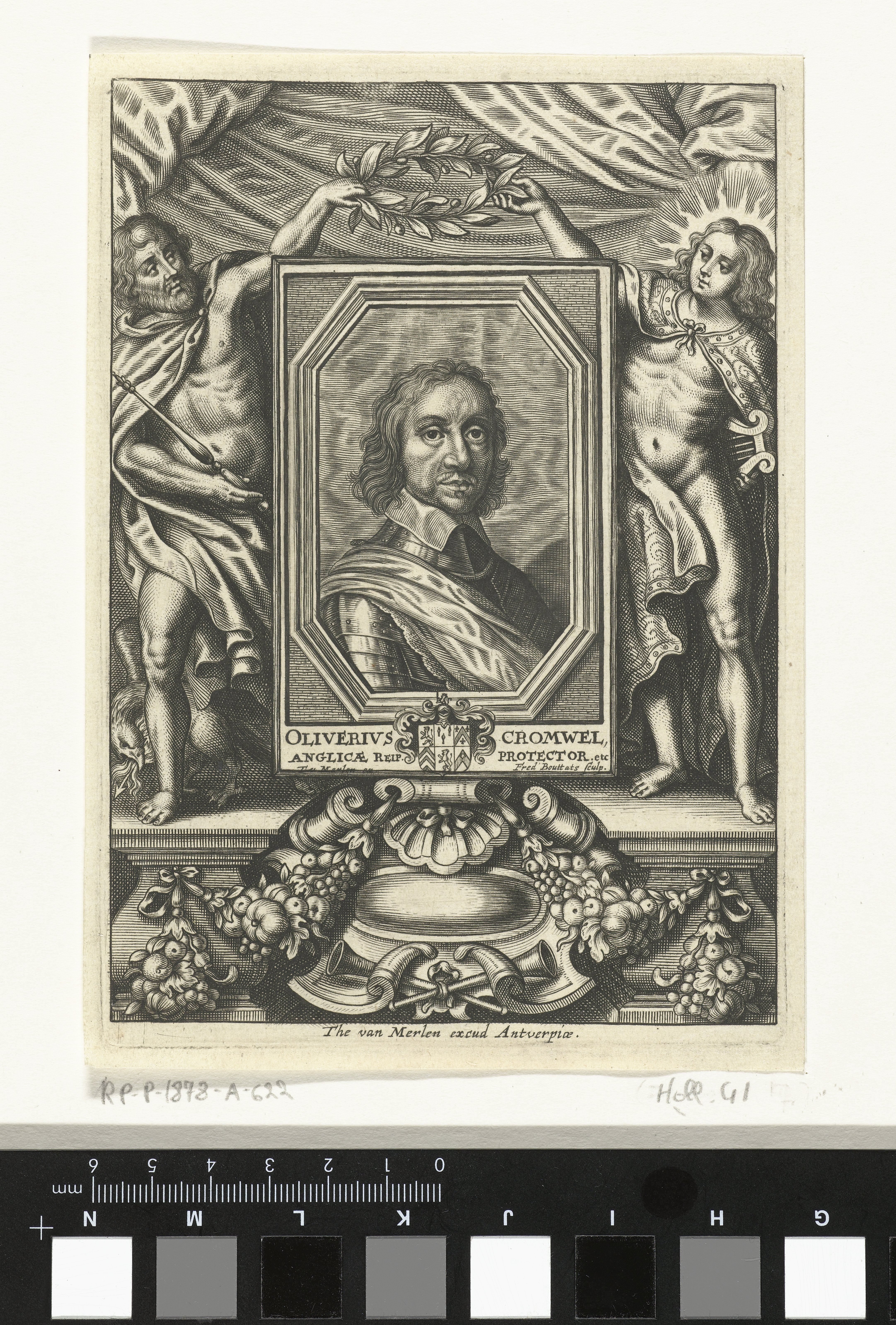 Portret van Oliver Cromwell